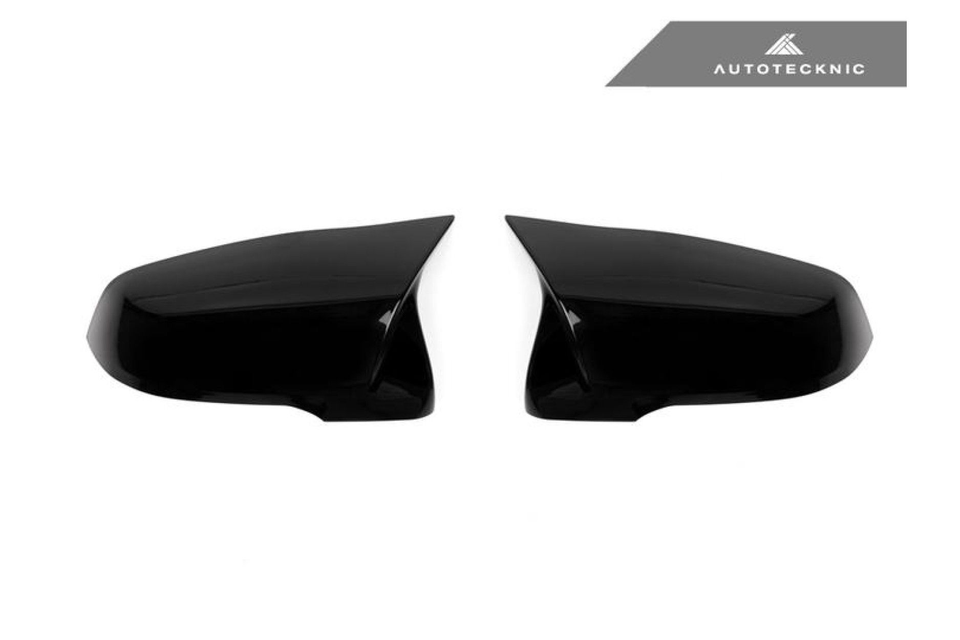 Autotecknic ABS Mirror Covers for BMW 1er|2er|3er|4er f20|f22|f87|f30|f32|f36 m inspired gloss black