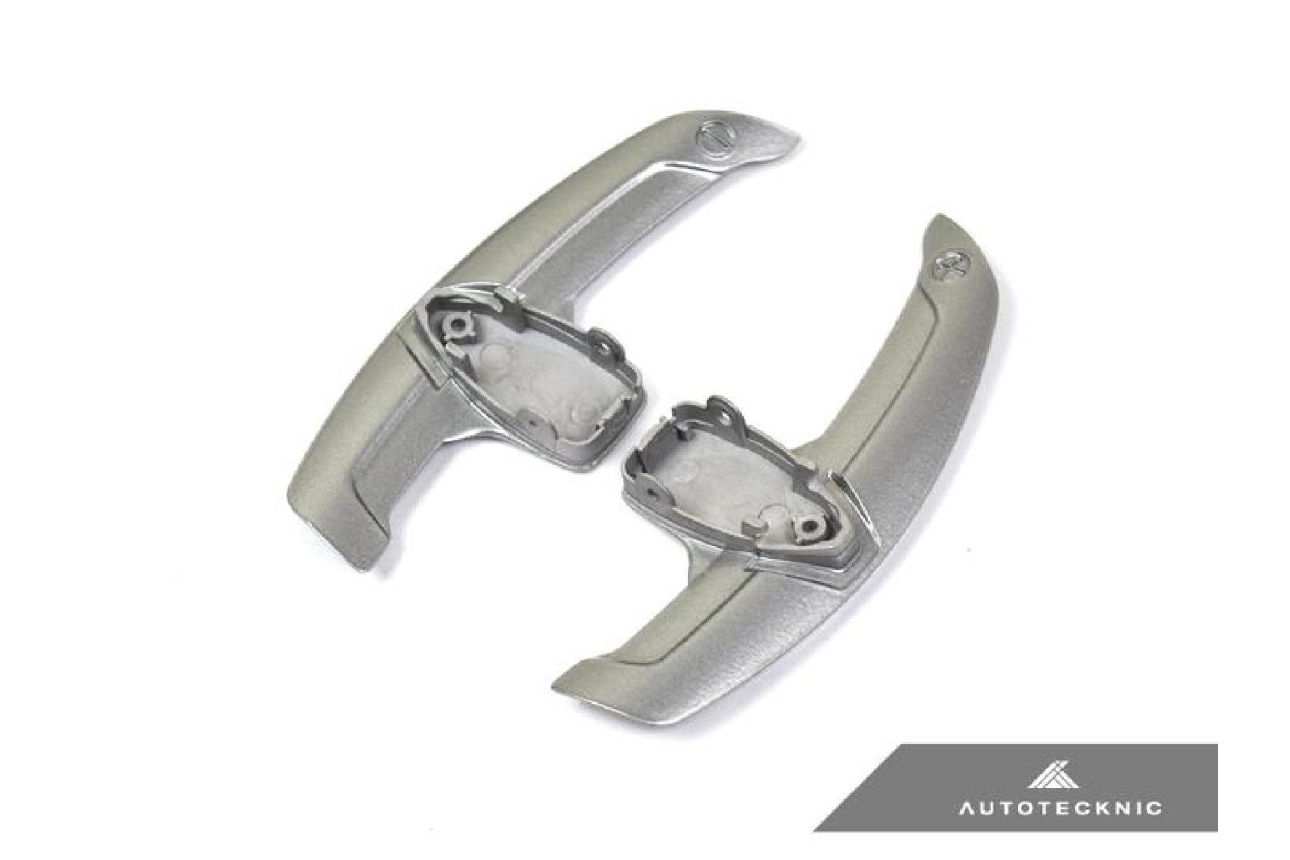 Autotecknic Aluminum Paddles for mercedes benz kein amg silver alloy