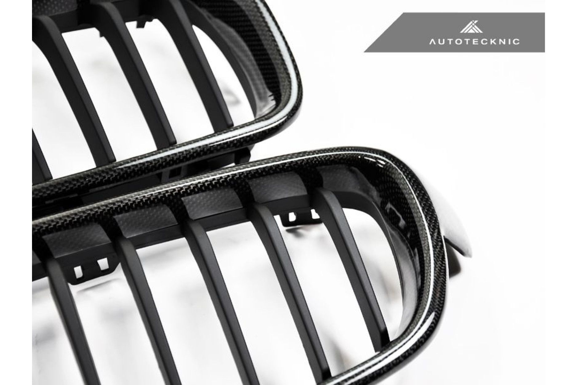 AutoTecknic Carbon Fiber Front Grille - F30 (2) 