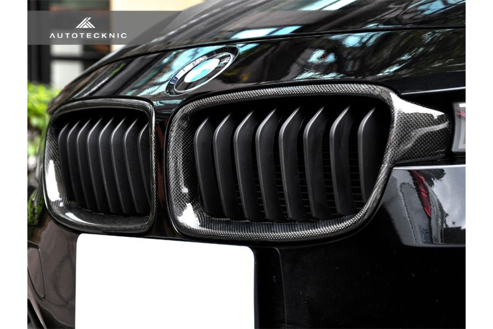 AutoTecknic Carbon Fiber Front Grille - F30 (6) 