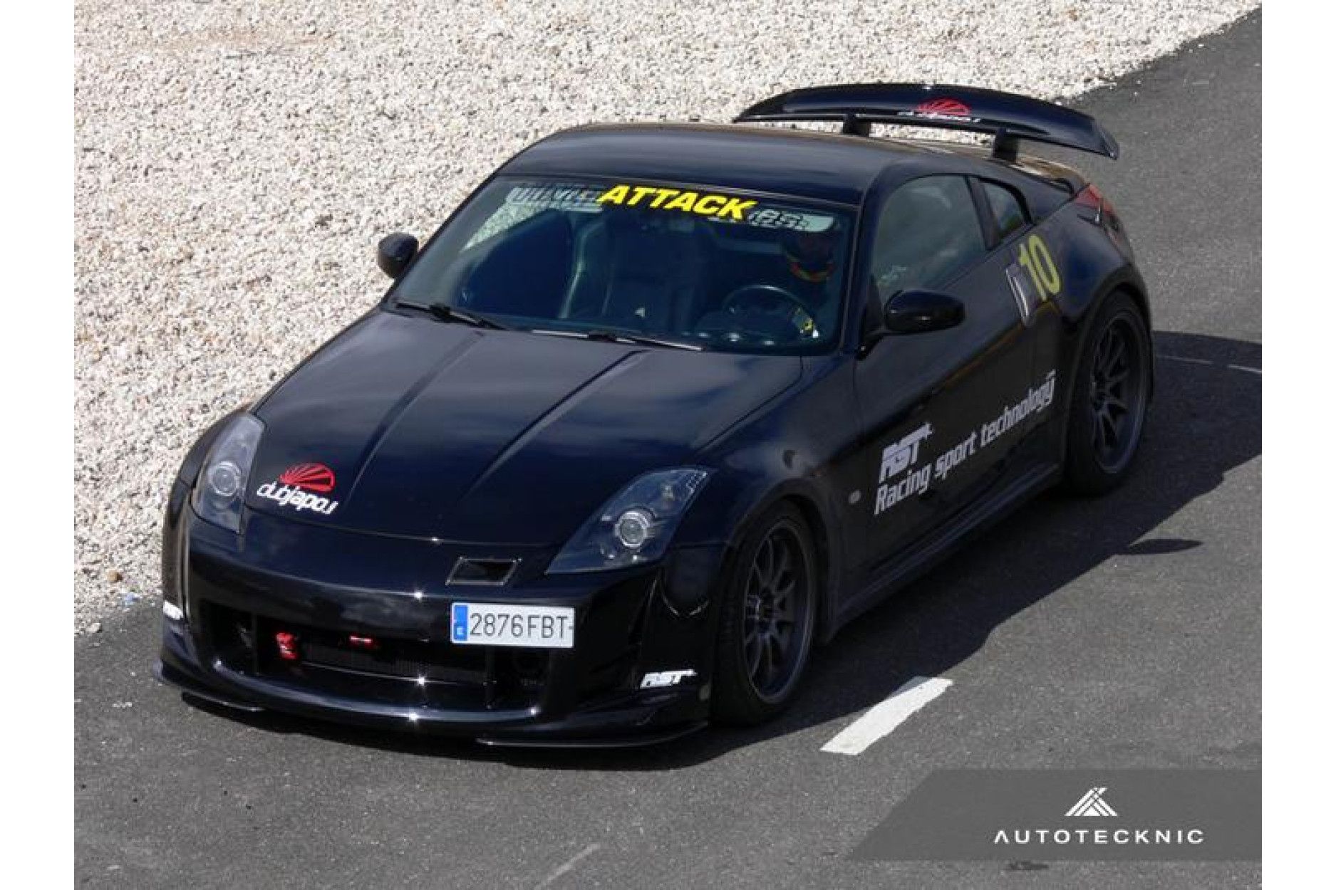 Autotecknic carbon splitter for universal (4) 