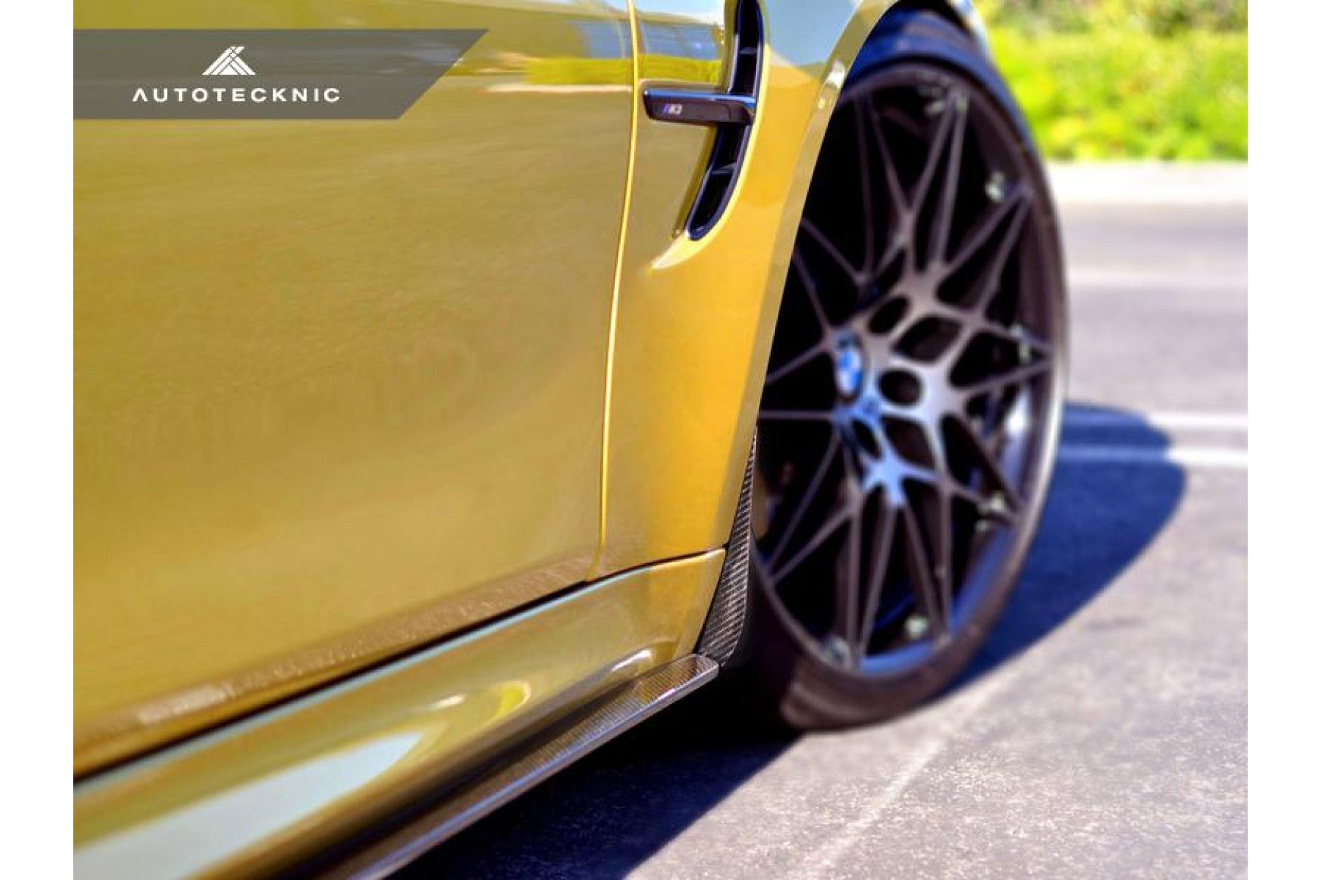 Autotecknic Carbon Splash guards for BMW F80 M3 and F82|F83 M4 (2) 