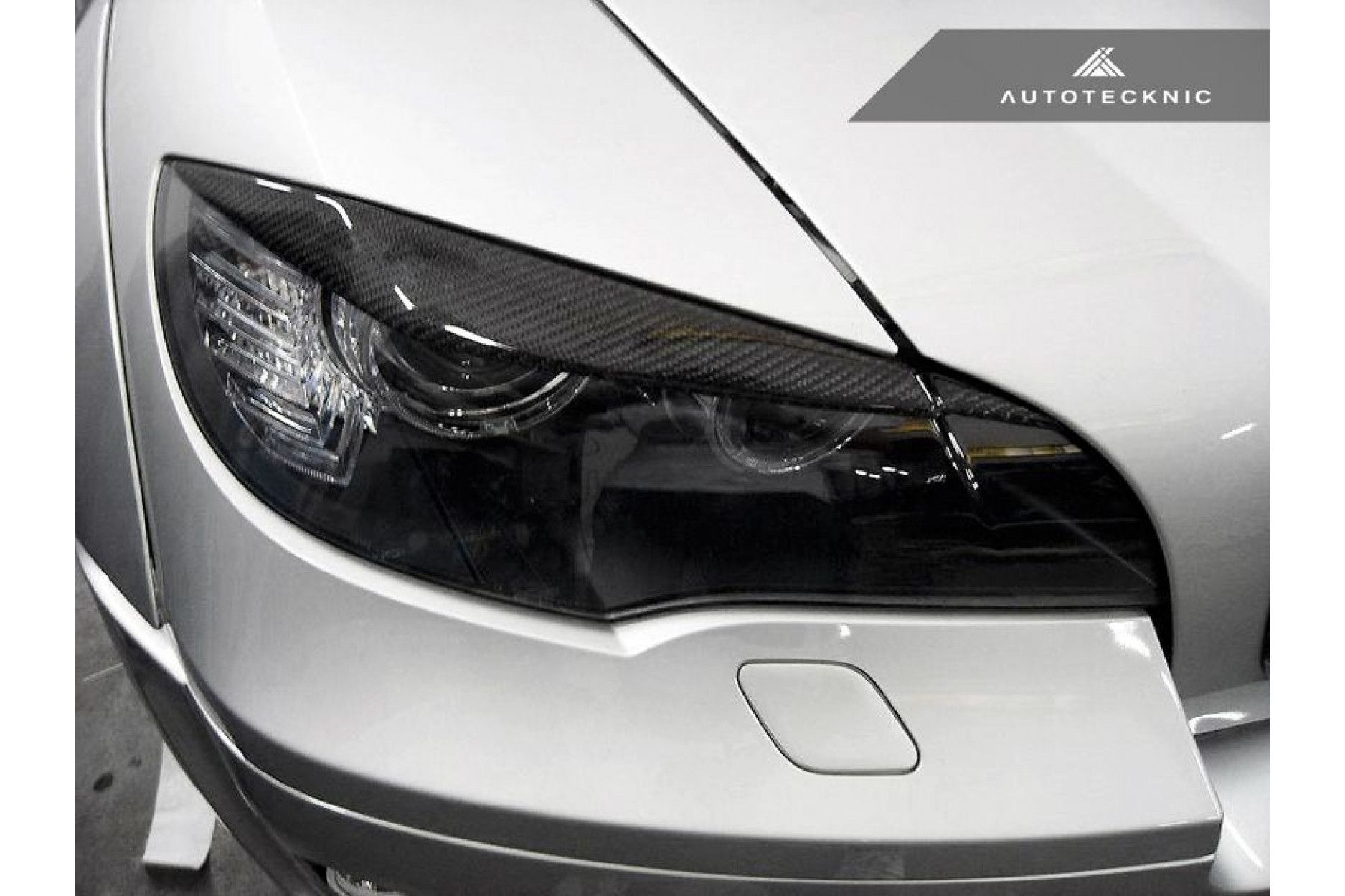 AutoTecknic Carbon Headlight Covers - E71 X6 (3) 