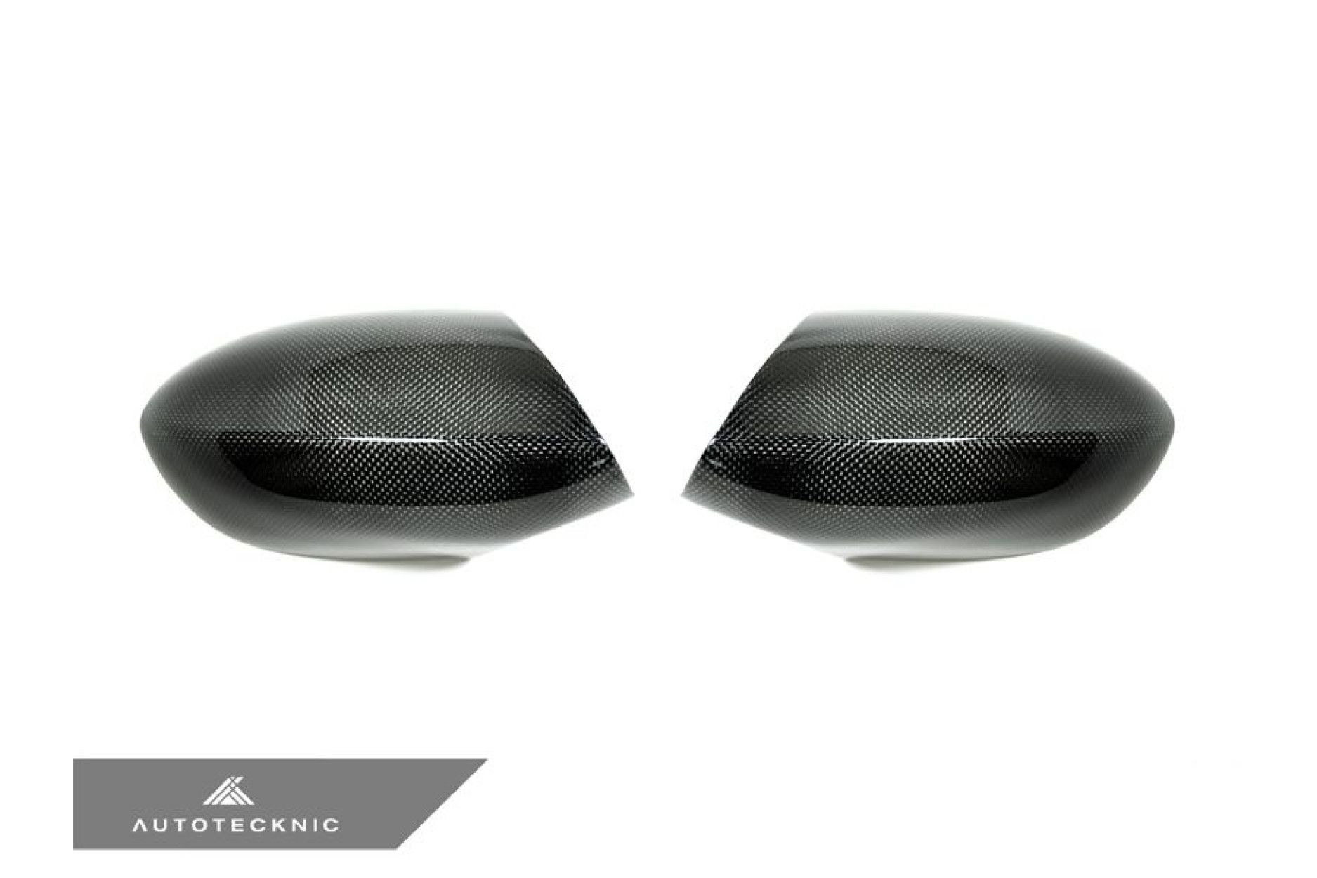 AutoTecknic Carbon Fiber Replacement Mirror Covers - E90/ E92/ E93 M3 and E82 1M (2 lbs)