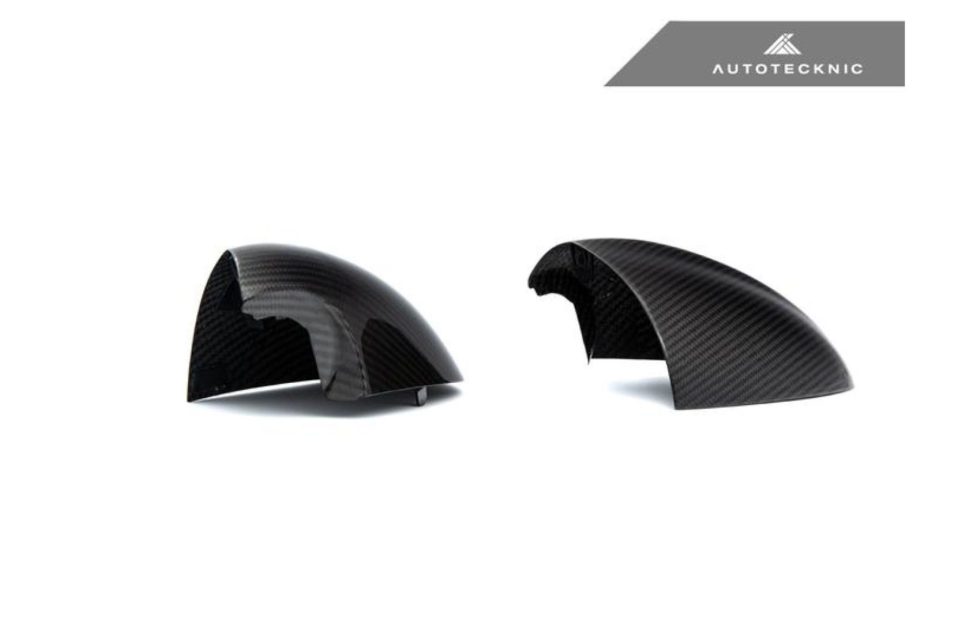Autotecknic Dry carbon replacement mirror caps for BMW E9X M3 and E82 1M Version II (10) 