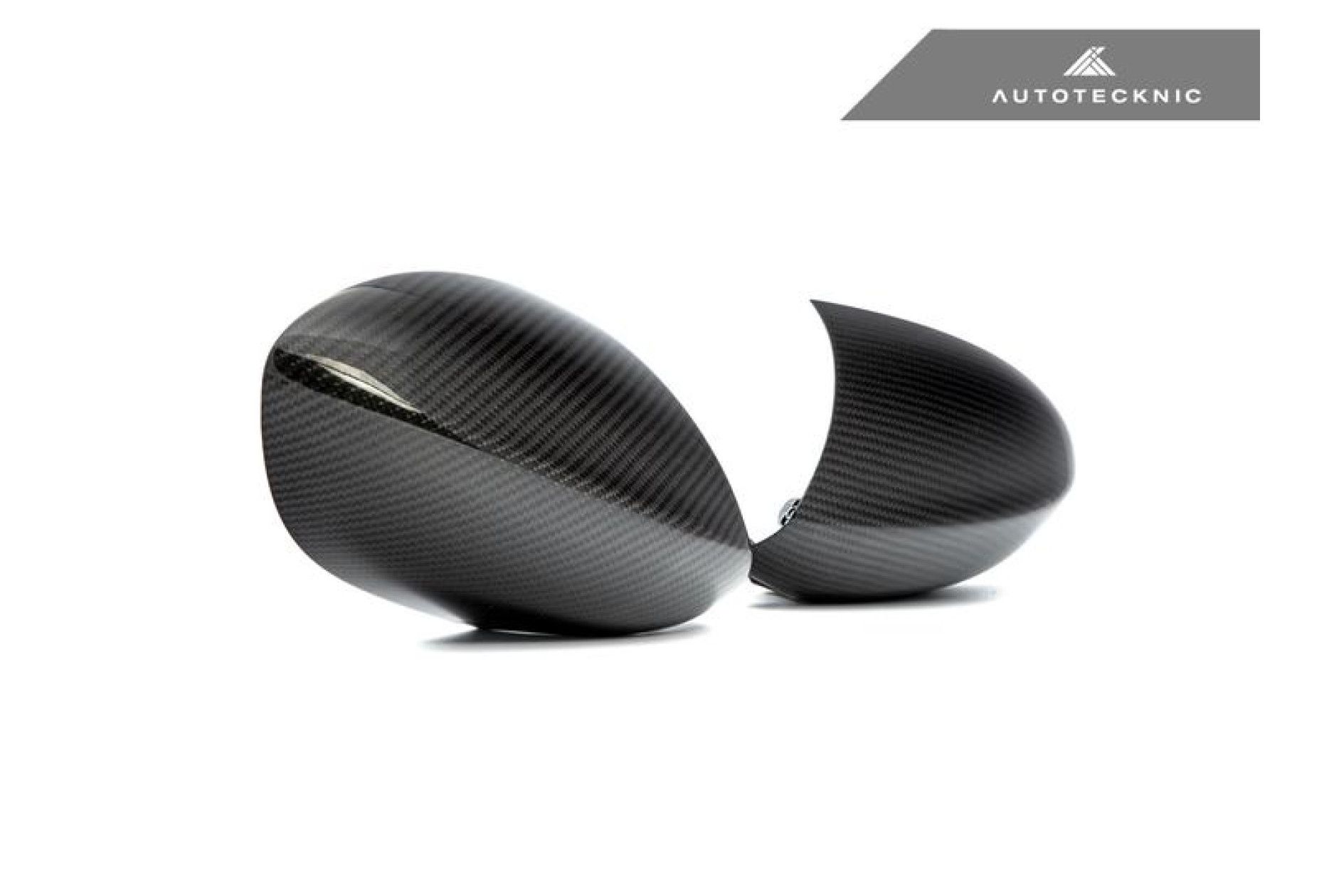 Autotecknic Dry carbon replacement mirror caps for BMW E9X M3 and E82 1M Version II (5) 