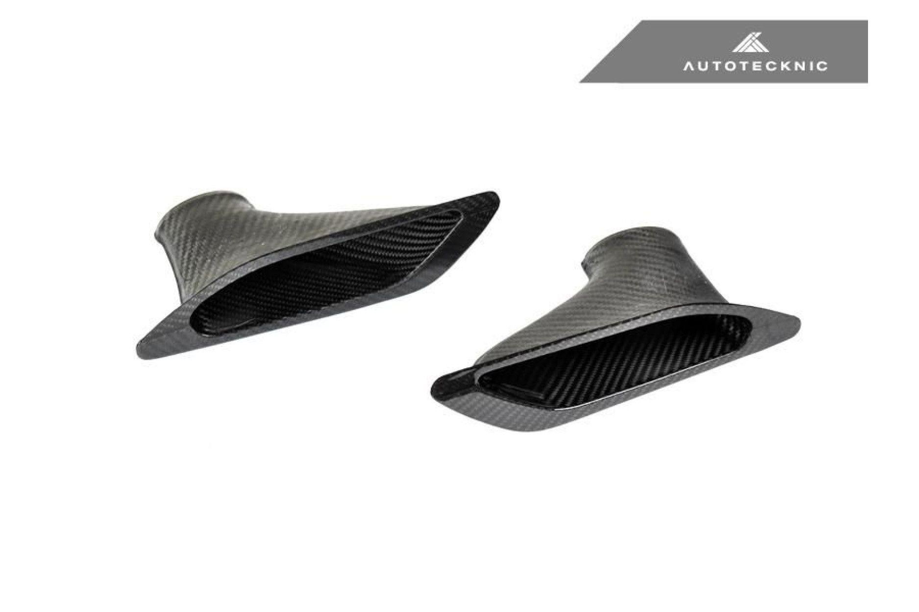 AutoTecknic Dry Carbon Competition Brake Air Ducts - F80 M3 | F82/F83 M4 (3) 