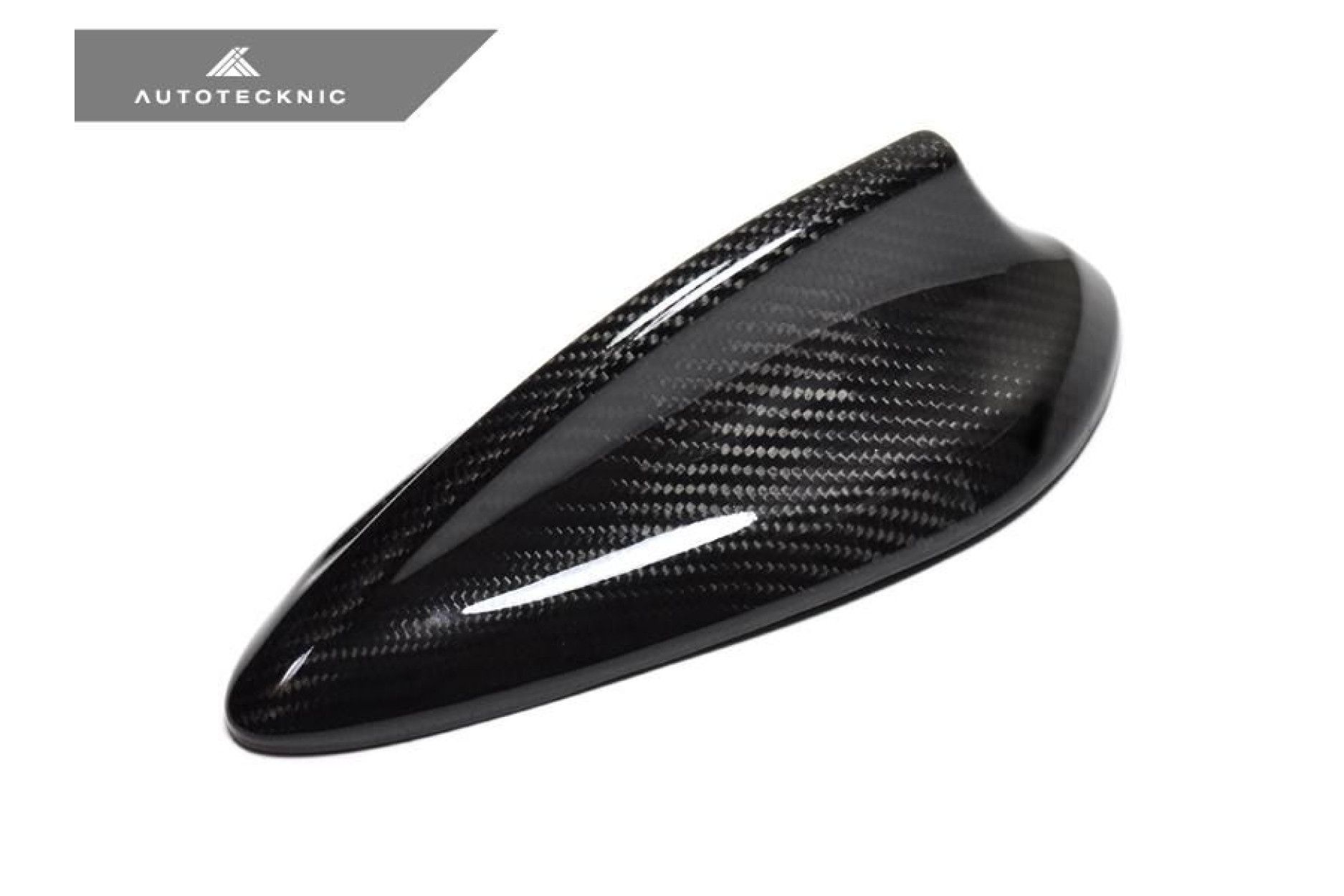 Get that predator look on your BMW with the AutoTecknic vacuumed dry carbon fiber 'shark fin' antenna cover. Made with AutoTecknic's signature vacuum forming technology, our products offer perfect fit
