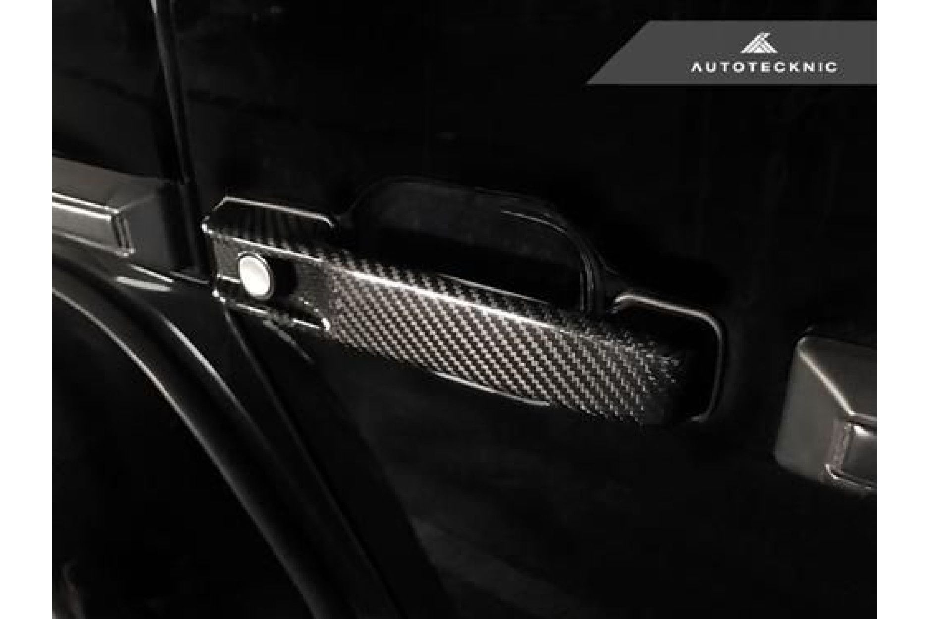 AutoTecknic Dry Carbon Fiber Door Handle Trims - Mercedes-Benz W463 G-Class (3) 