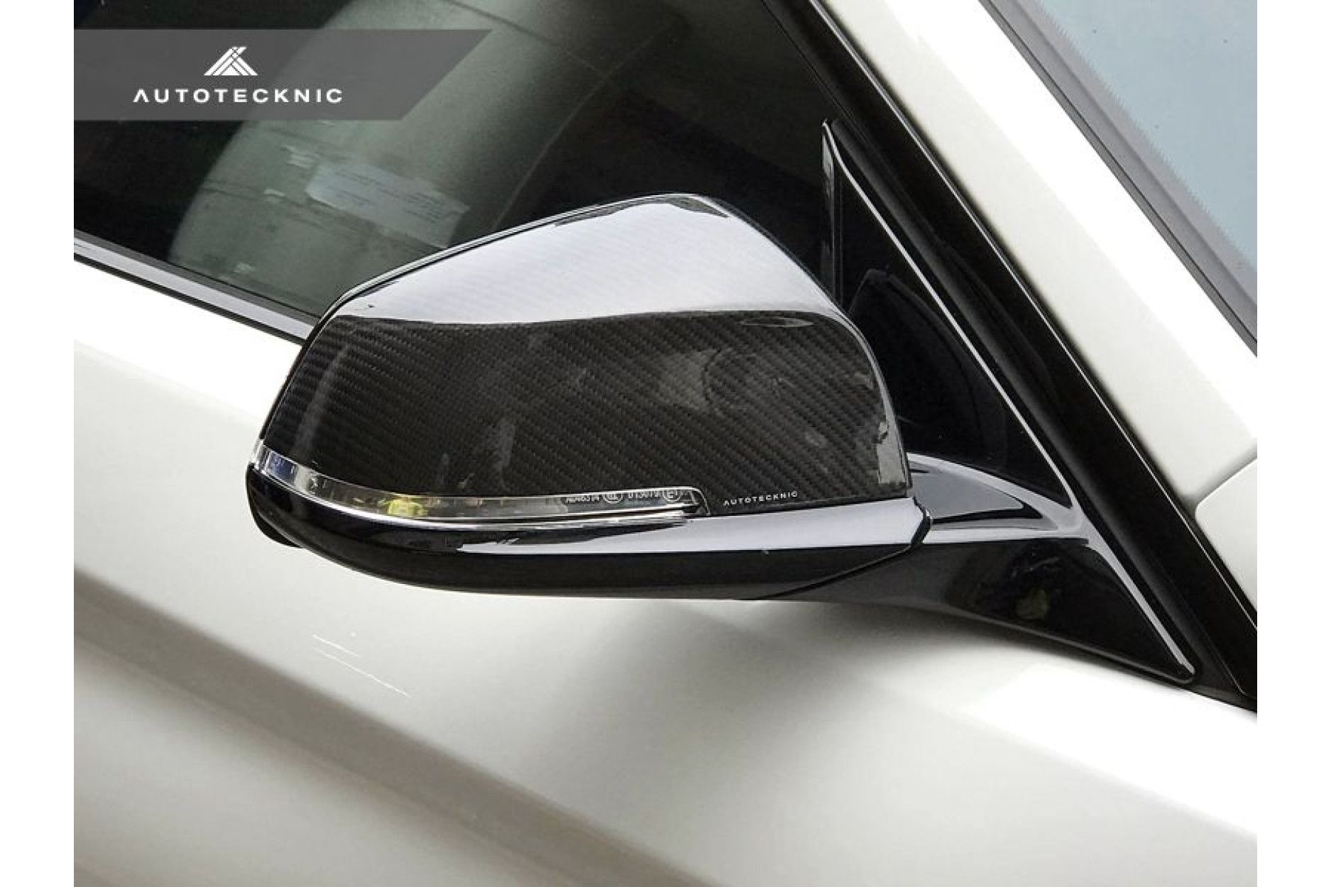 AutoTecknic Replacement Carbon Mirror Covers for E84 X1 | F20 | F22 | F30 | F32/F36 | F87 M2 (8) 