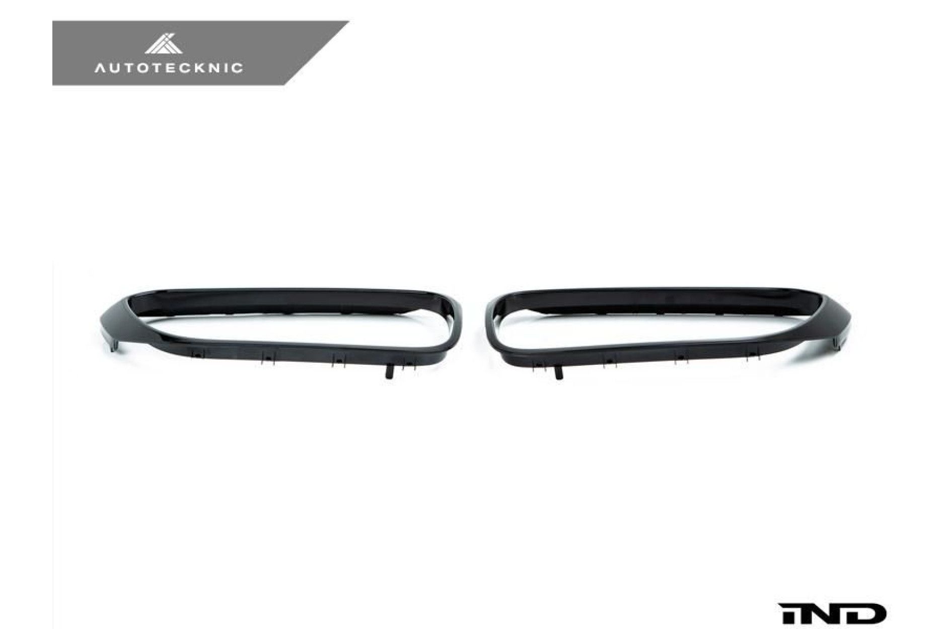 AutoTecknic Replacement Glazing Black Front Grilles Surrounds - F90 M5 (5) 