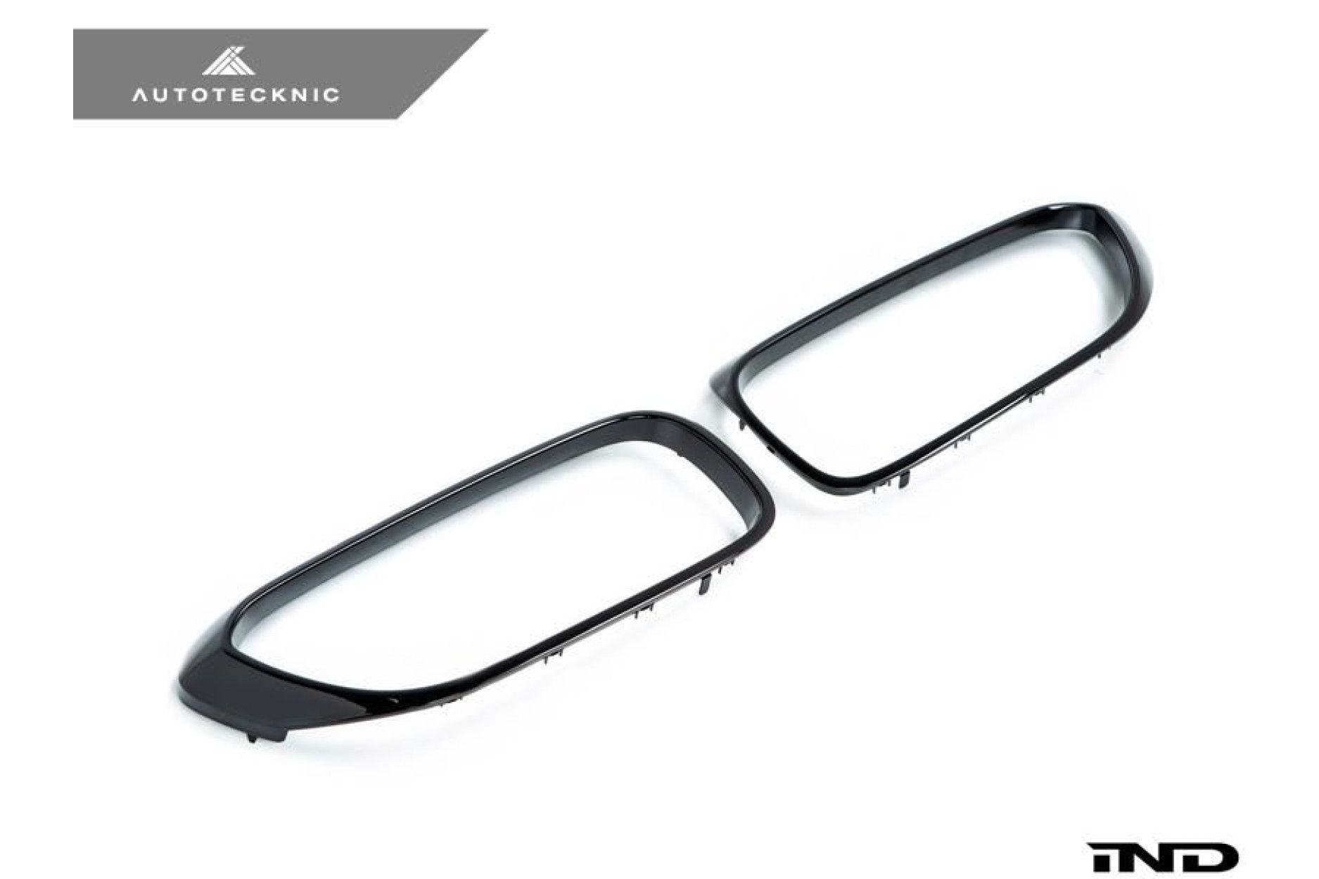 AutoTecknic Replacement Glazing Black Front Grilles Surrounds - F90 M5