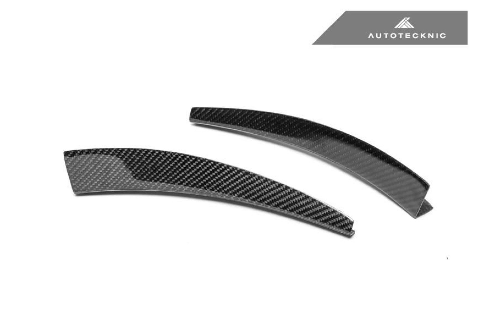 AutoTecknic Front Bumper Carbon Fiber Canards - F80 M3 | F82 M4 (2) 
