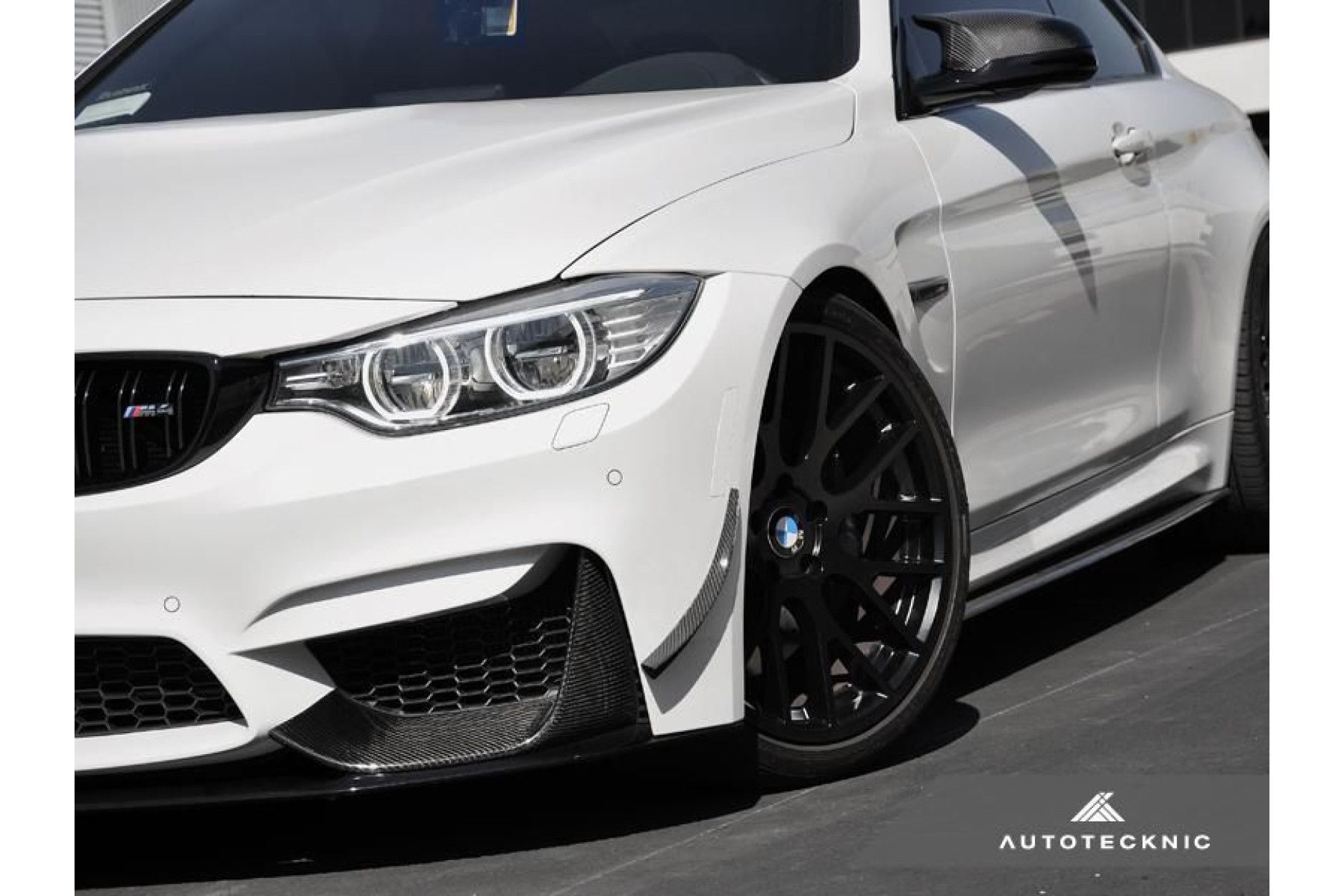 AutoTecknic Front Bumper Carbon Fiber Canards - F80 M3 | F82 M4 (5) 