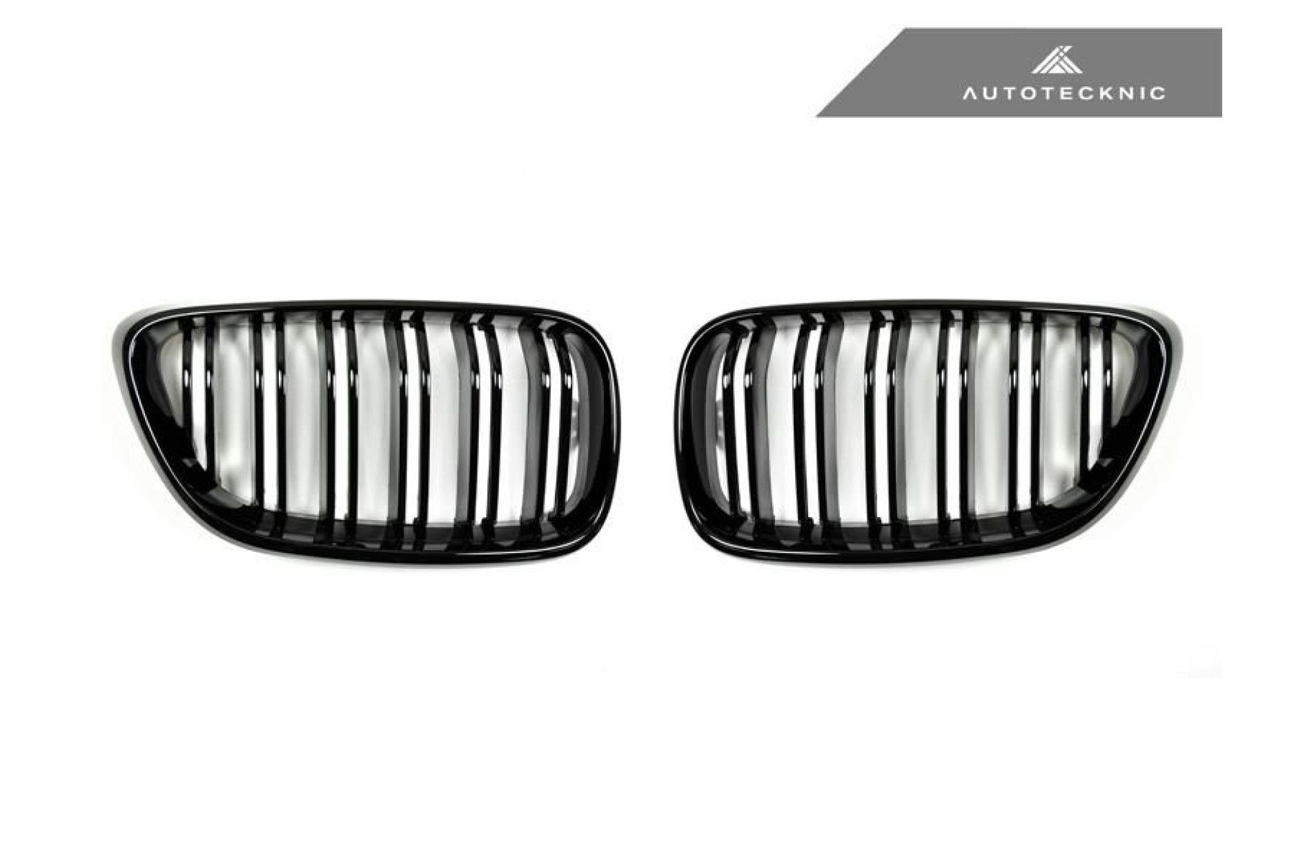 AutoTecknic Glazing Black Dual-Slats Front Grilles - F22 2-Series