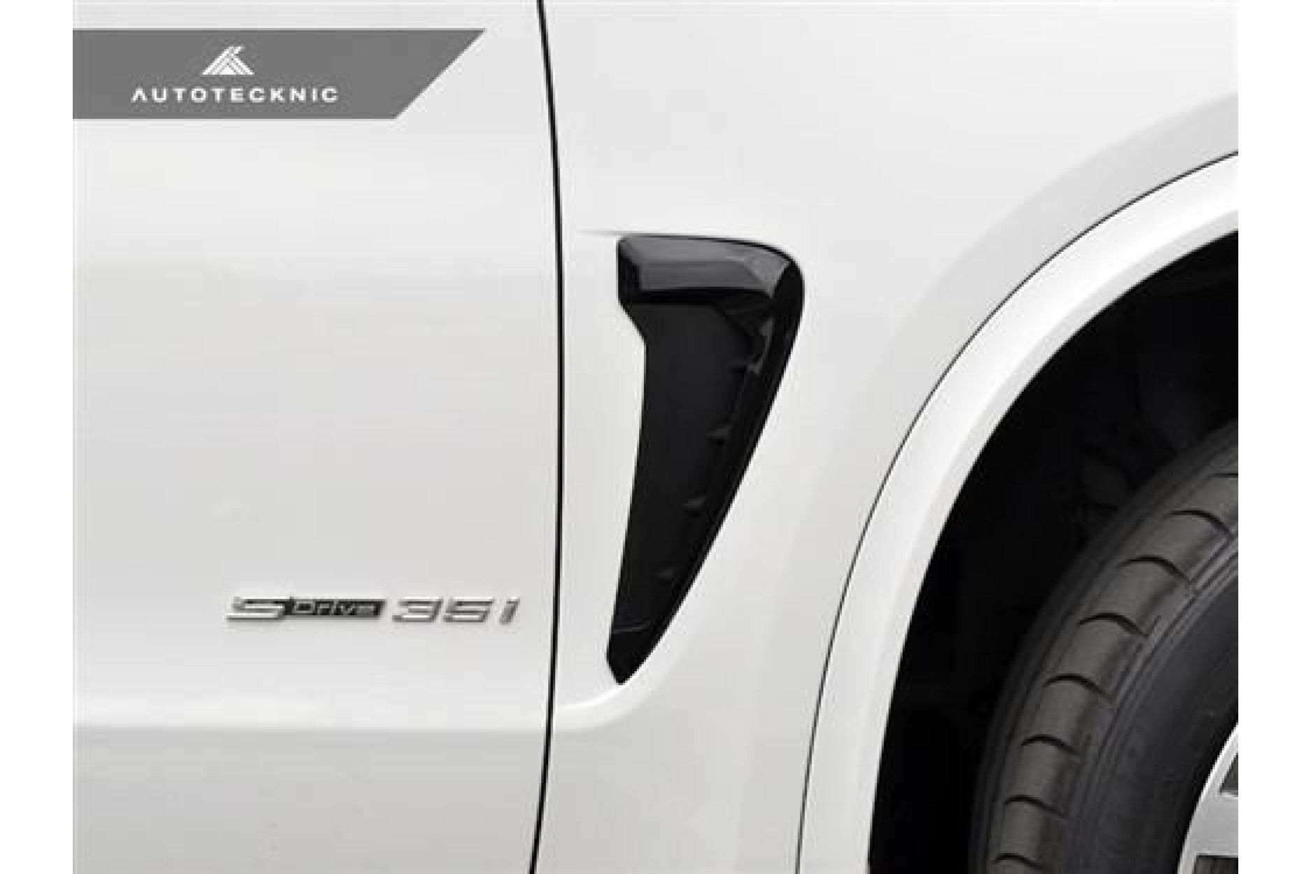 AutoTecknic Glazing Black Fender Trim - F15 X5 (4) 