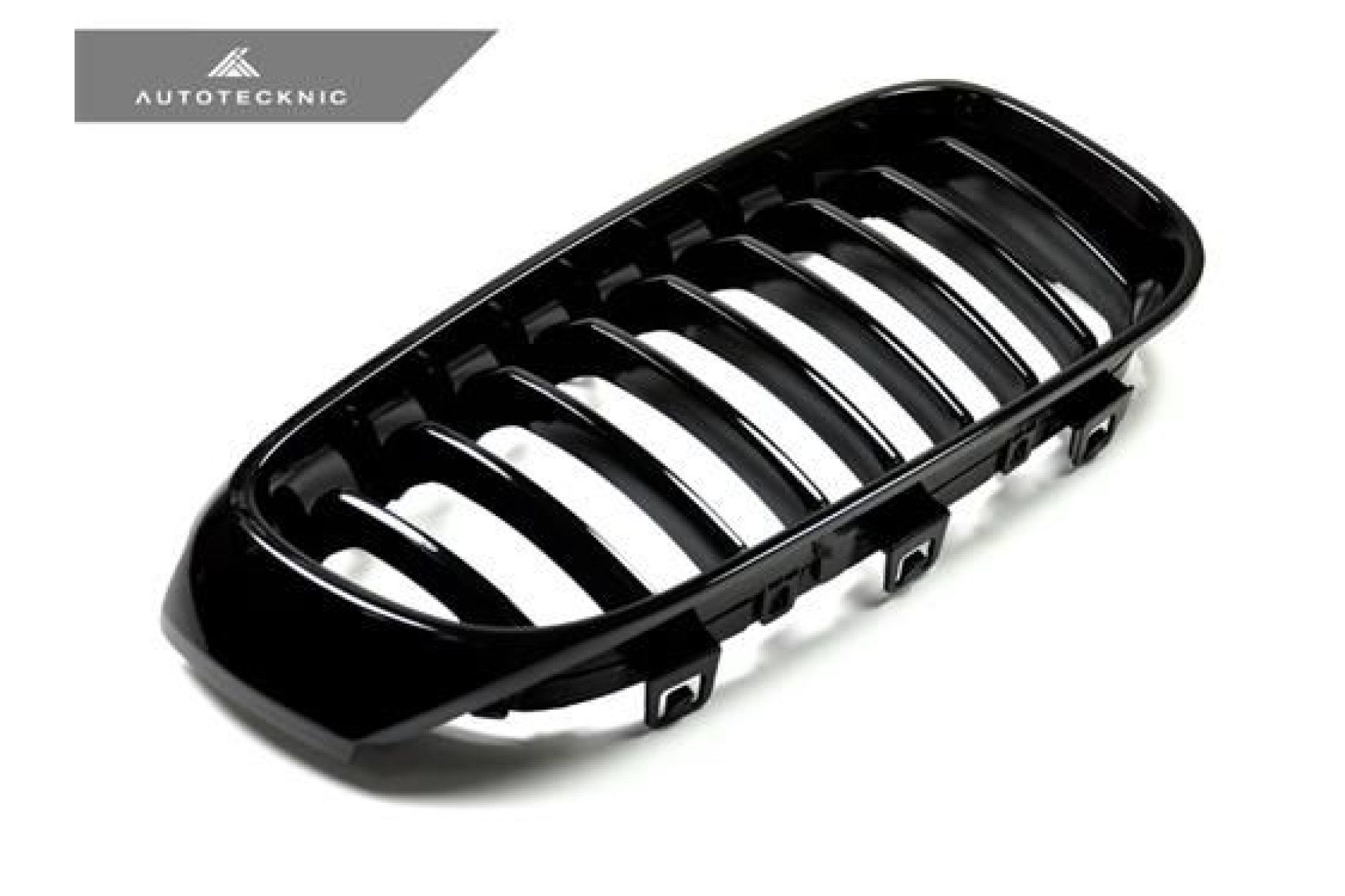 AutoTecknic Glazing Black Front Grilles - F34 3-Series GT (2) 