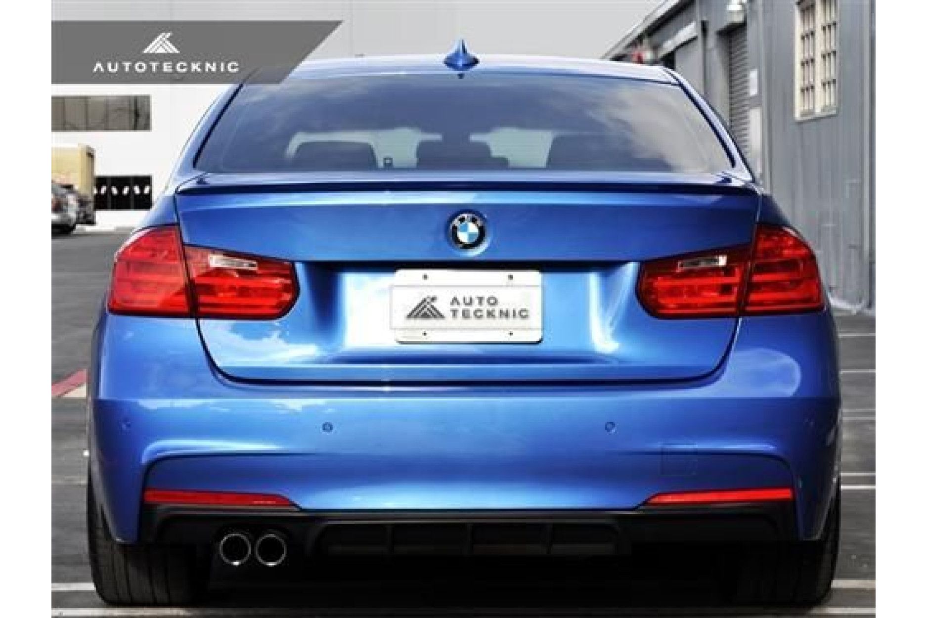 The AutoTecknic Low-Kick Trunk Spoiler for the BMW F30 3-Series sedan and F80 M3 is made from durable ABS material and is made to fit all F30 3-Series sedans including the 320I, 328I, 328D, 335I, M3 a (4) 