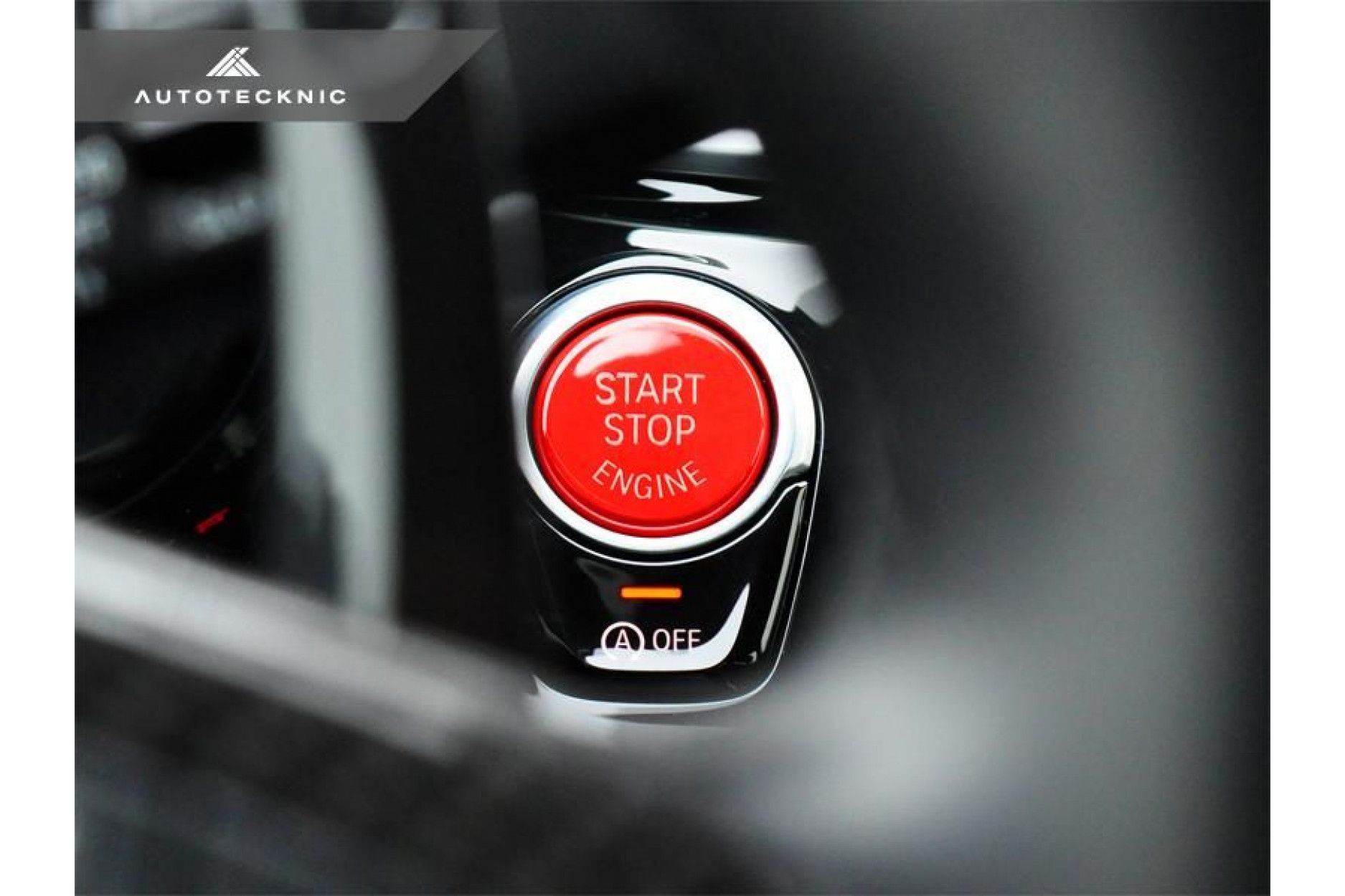 AUTOTECKNIC BRIGHT RED START STOP BUTTON - G30 5er-SerieS | G32 6-SERIES GT