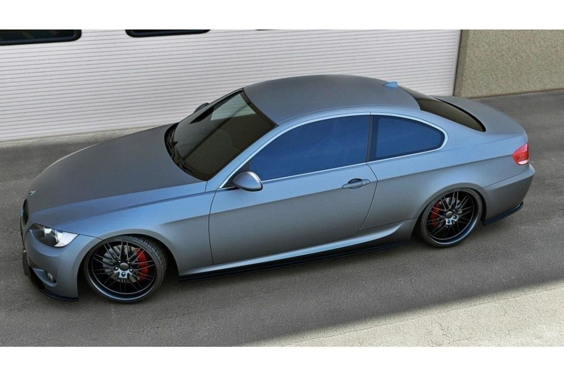 Maxton Design ABS Seitenschweller für BMW 3er E90|E91|E92|E93 M3 M-Paket schwarz hochglanz (3) 