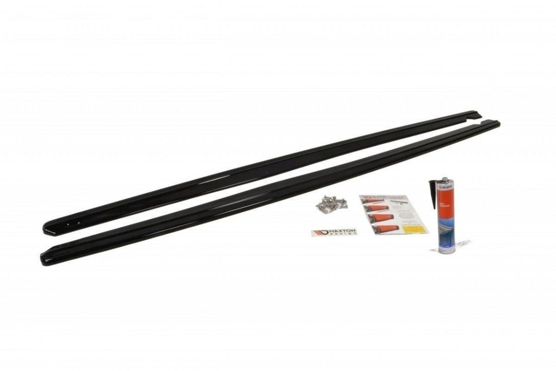 Maxton Design ABS Seitenschweller für BMW 3er E90|E91|E92|E93 M3 M-Paket schwarz hochglanz (5) 