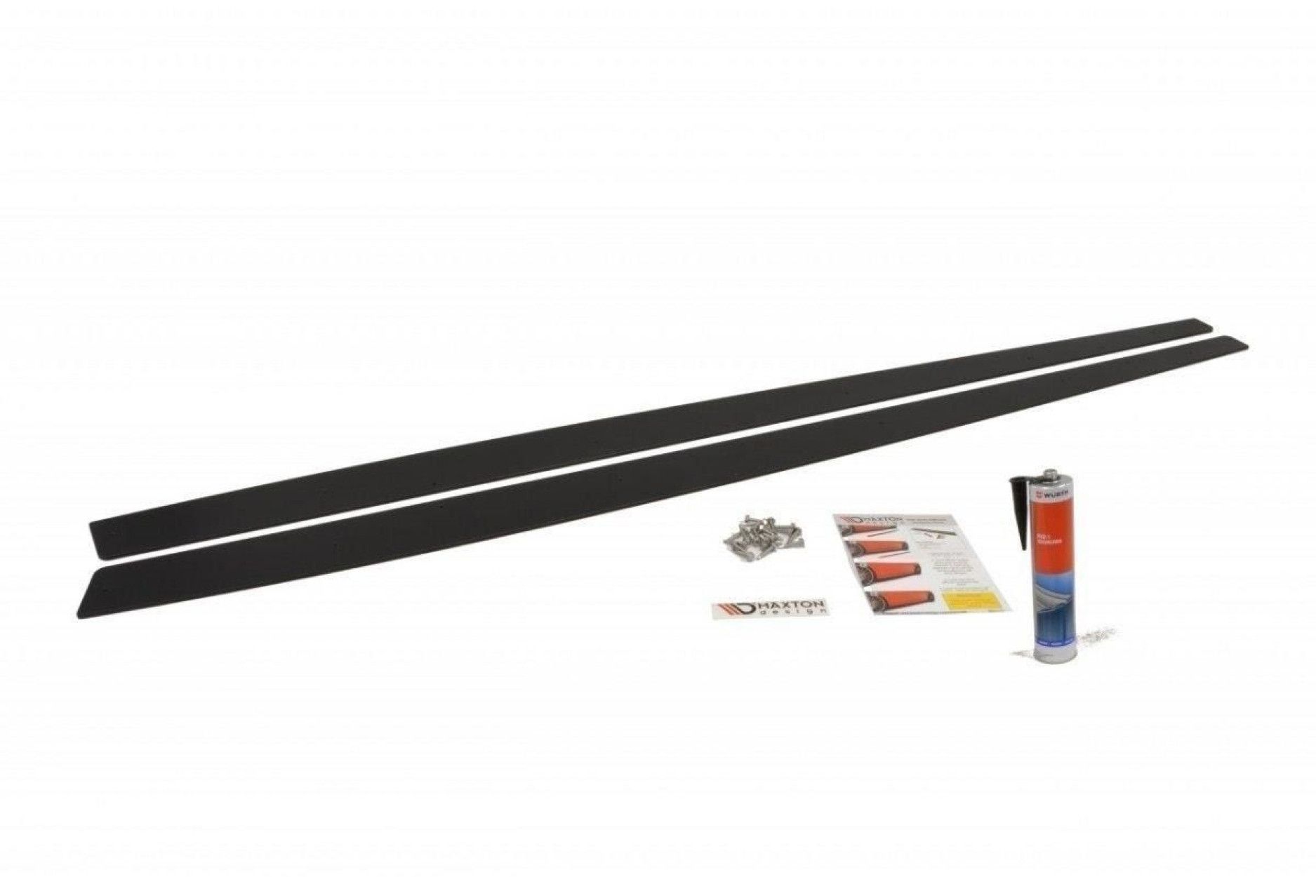 Maxton Design ABS Seitenschweller für BMW 4er F32 M-Paket schwarz matt (5) 