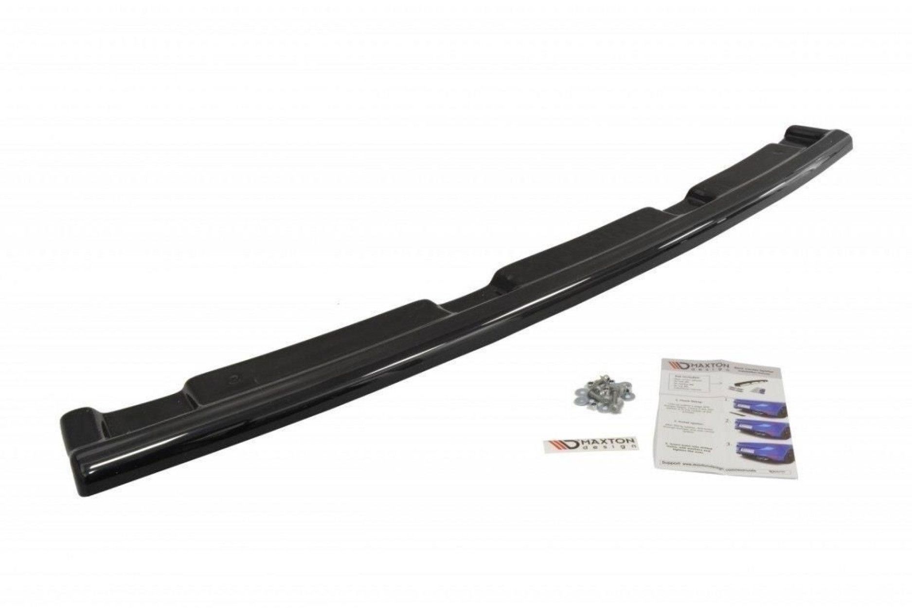 Maxton Design ABS Diffusor für BMW 4er F32 M-Paket schwarz hochglanz (3) 