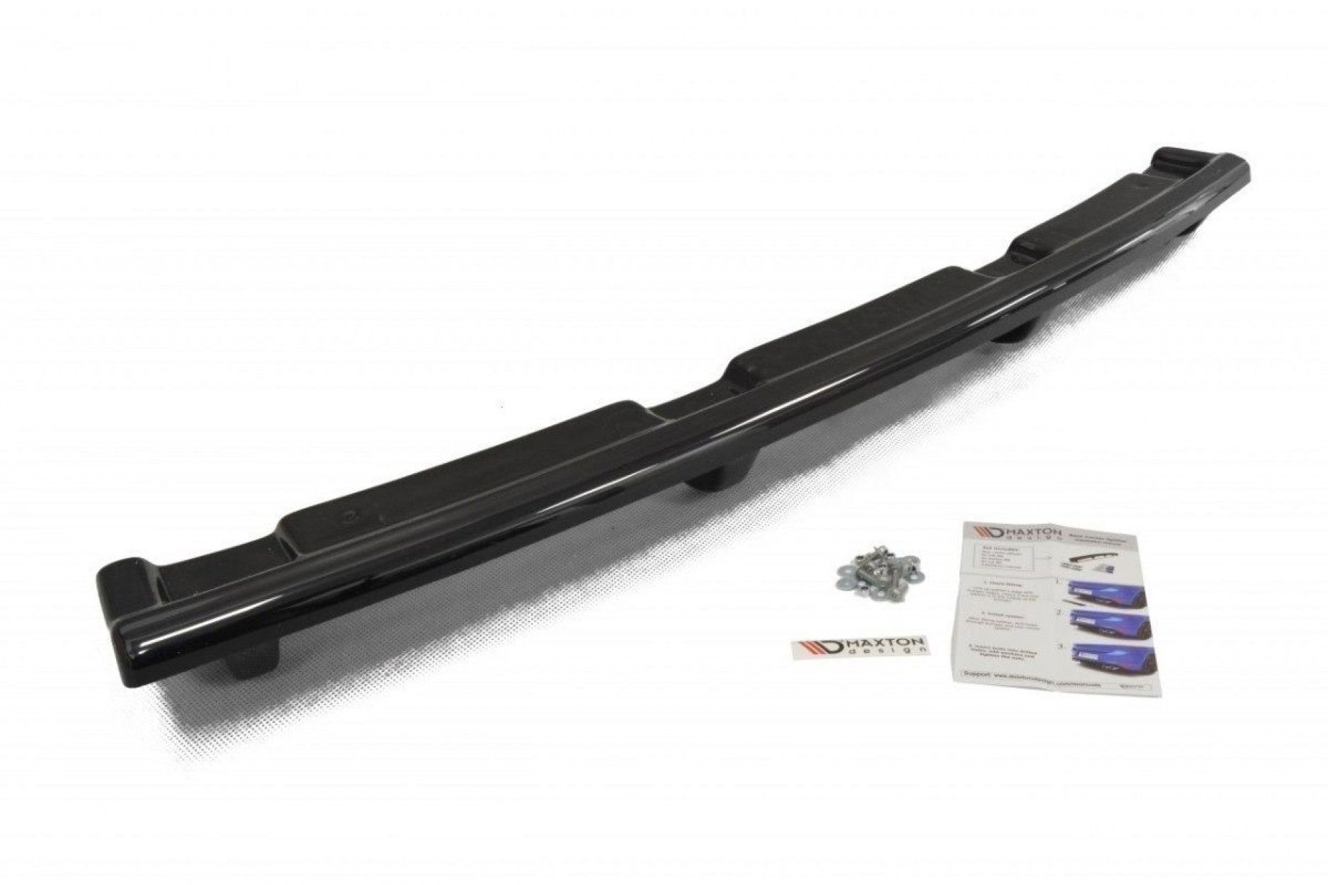 Maxton Design ABS Diffusor für BMW 4er F32 M-Paket schwarz hochglanz (2) 