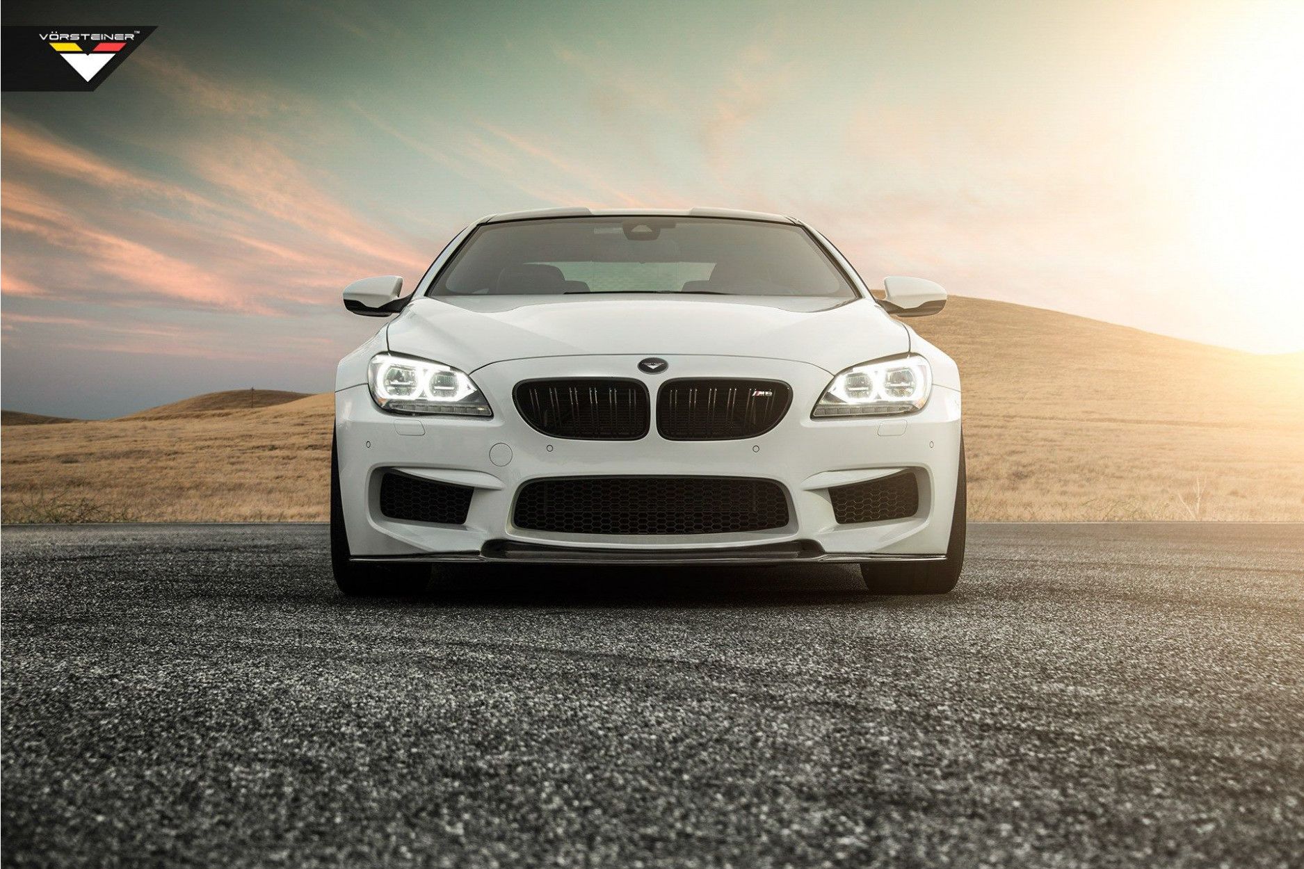 Vorsteiner carbon front lip performance similar to GTS-V for BMW F12 M6