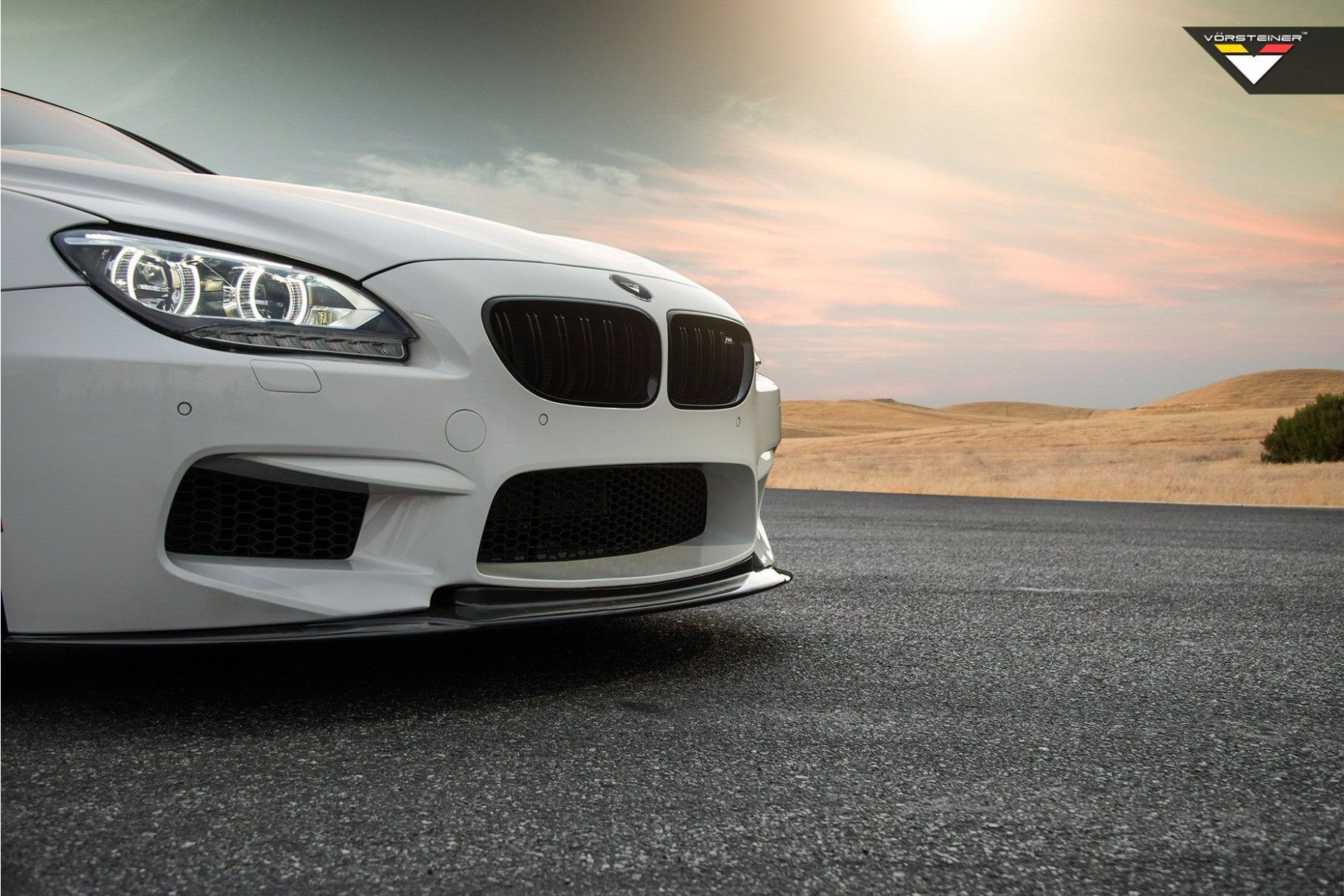 Vorsteiner carbon front lip performance similar to GTS-V for BMW F12 M6 (3) 