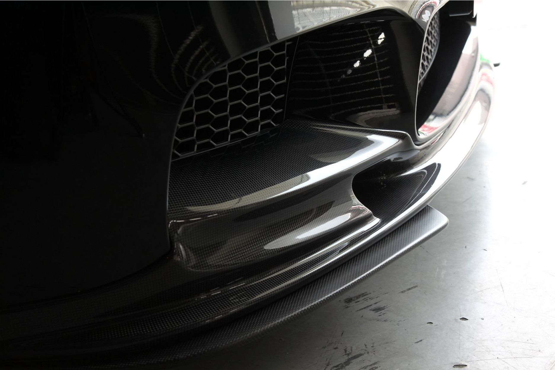 3Ddesign carbon front splitter for BMW 5 Series F10 M5 for (2) 