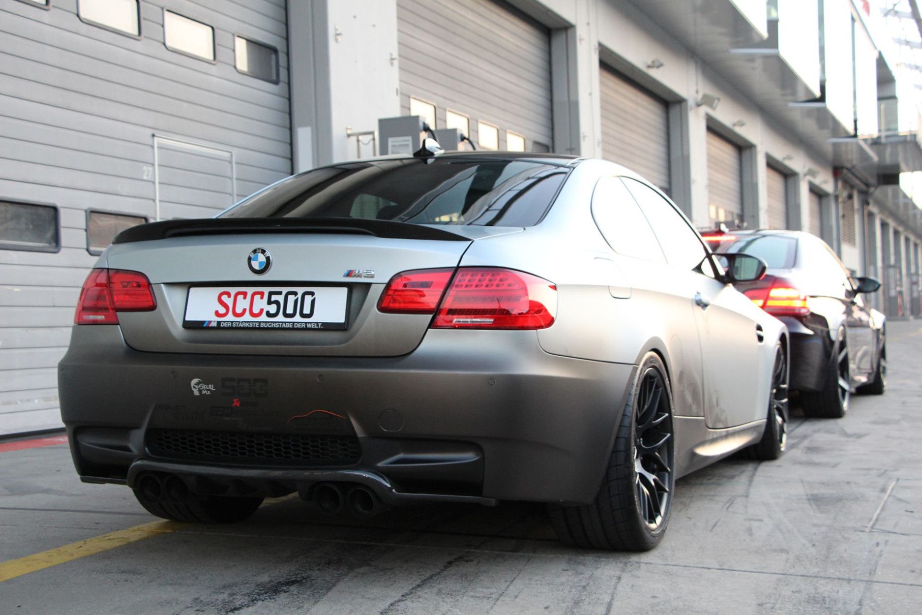 Boca carbon spoiler for BMW E92 M3 - similar performance (3) 