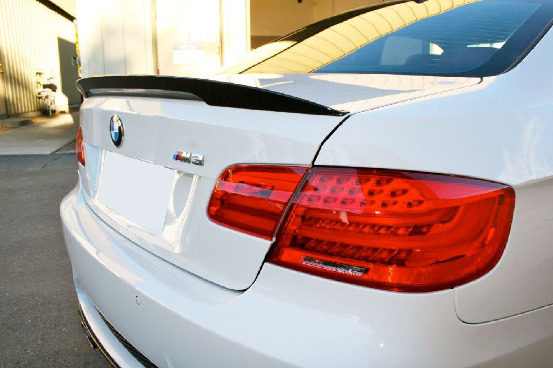 Boca carbon spoiler for BMW E92 M3 - similar performance (9) 