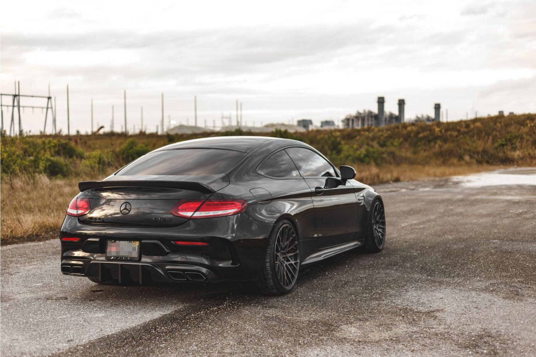 Boca Carbon Spoiler Big Style For Mercedes C205 C200 C250 C300 With Amg Package C43 C63 S Amg Coupe Buy Online At Cfd