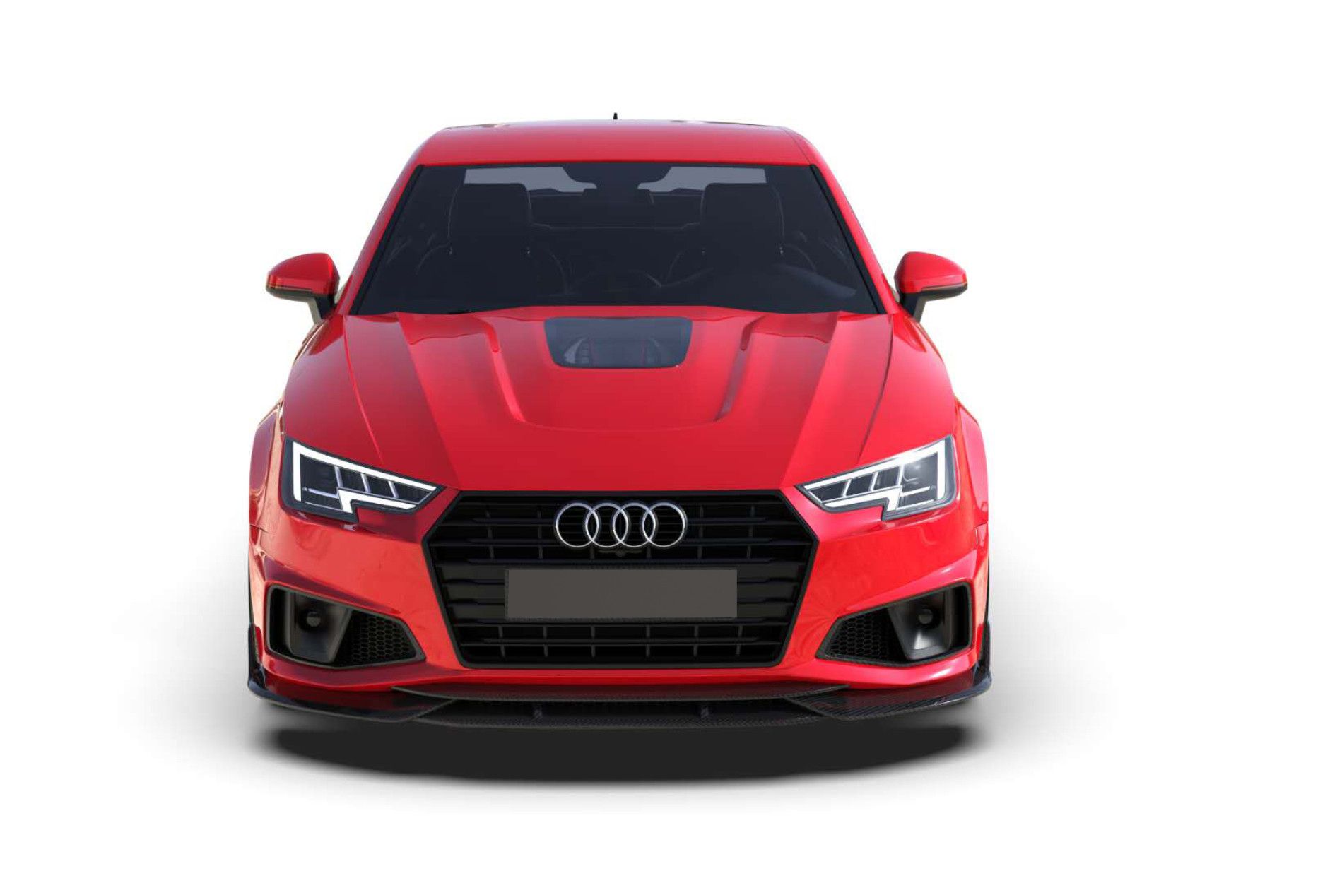 Boca Carbon frontlip for Audi B9 RS4