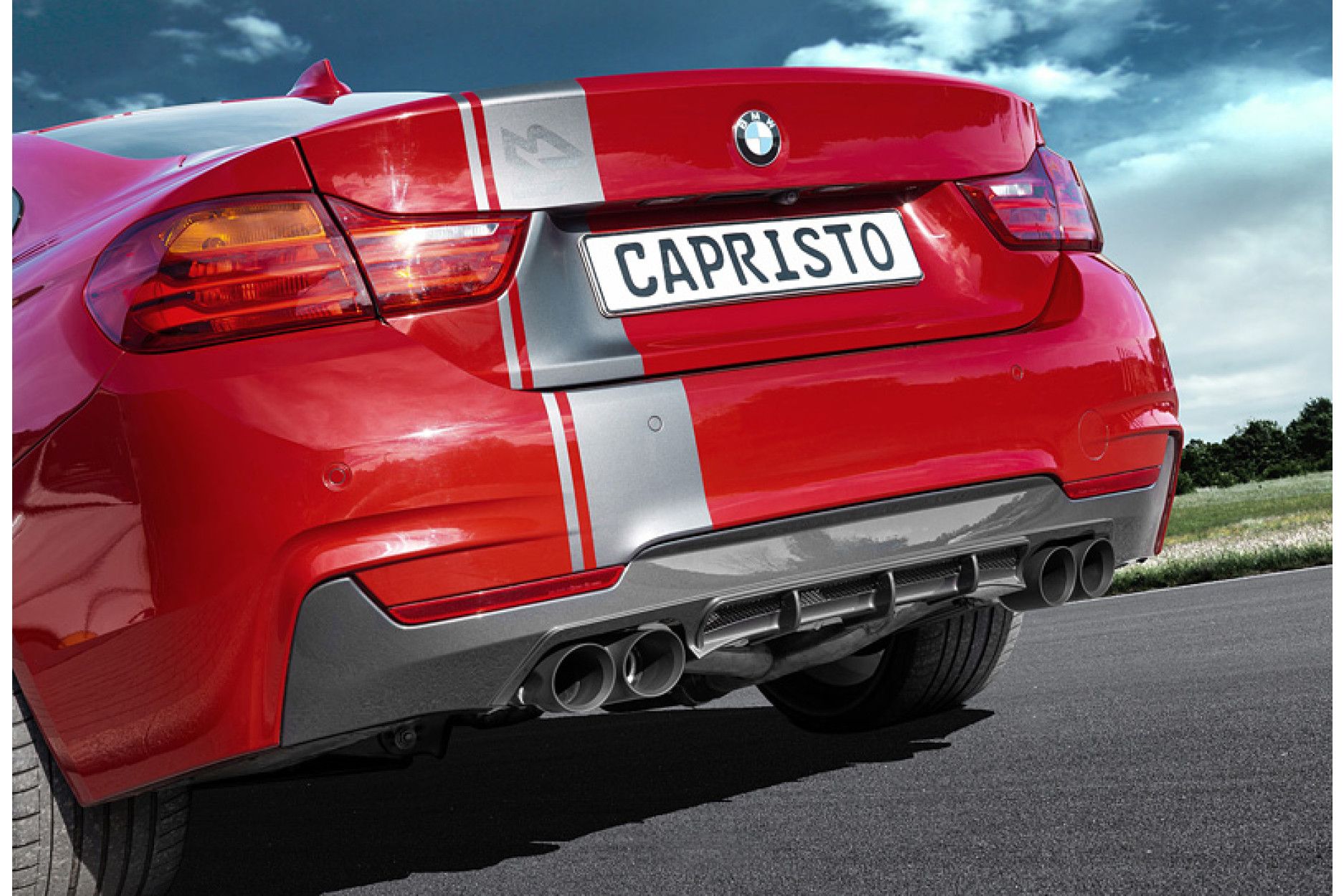 Capristo Carbon diffuser for BMW 4er F32 428i PUR (3) 