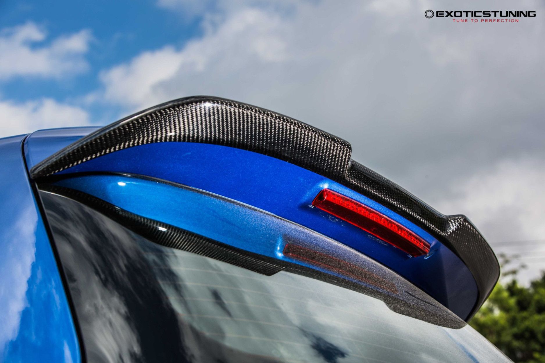 MTC carbon roof spoiler for Golf 6 R20 GTI