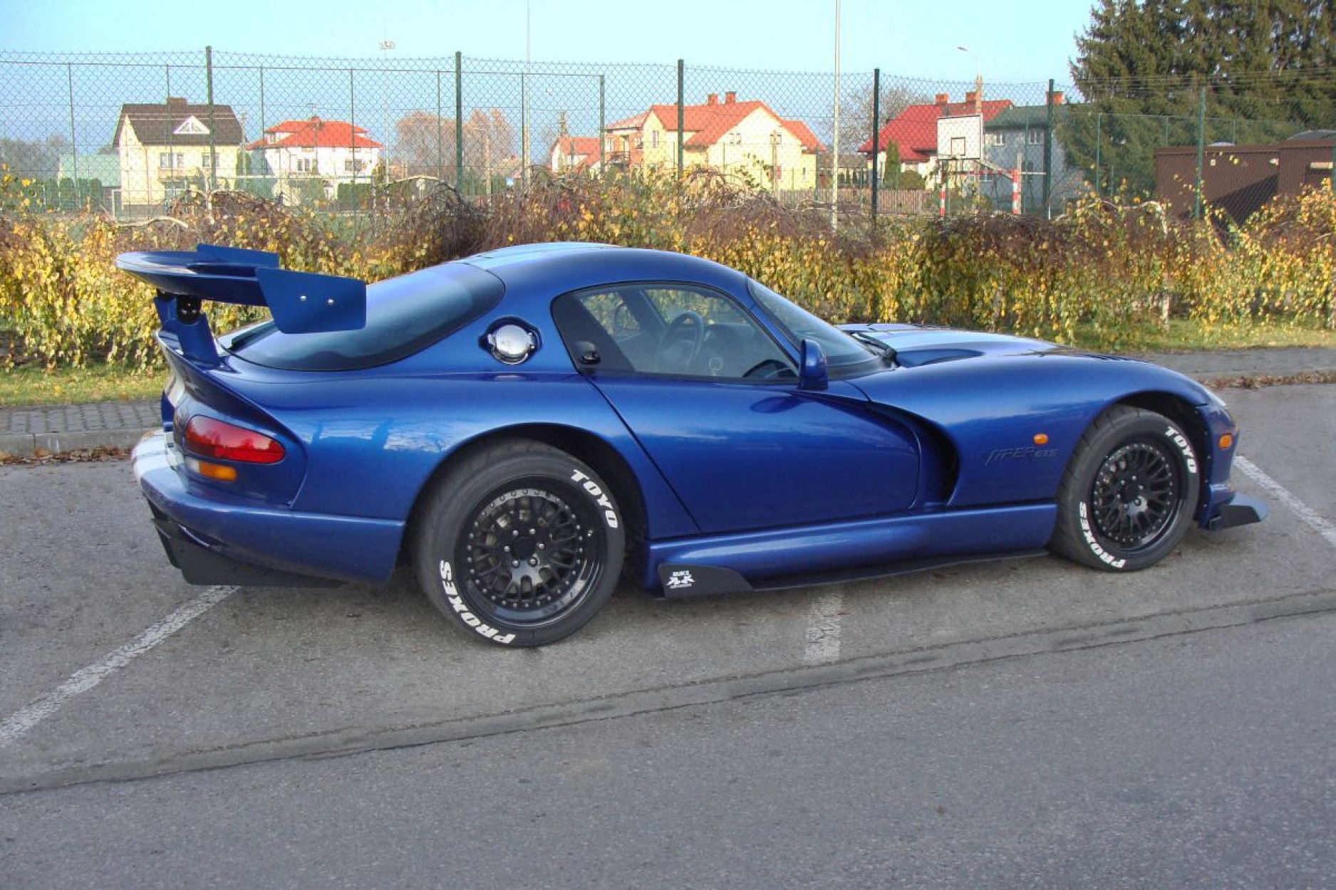 Maxton Design ABS Seitenschweller für Dodge Viper GTS schwarz matt