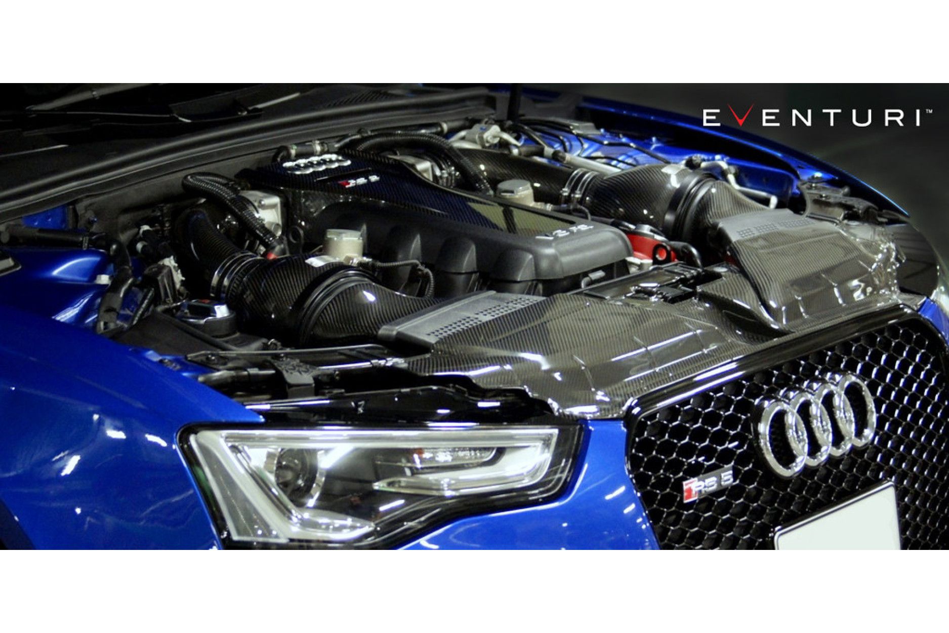 Eventuri carbon engine cover for Audi RS4 RS5 (12) 