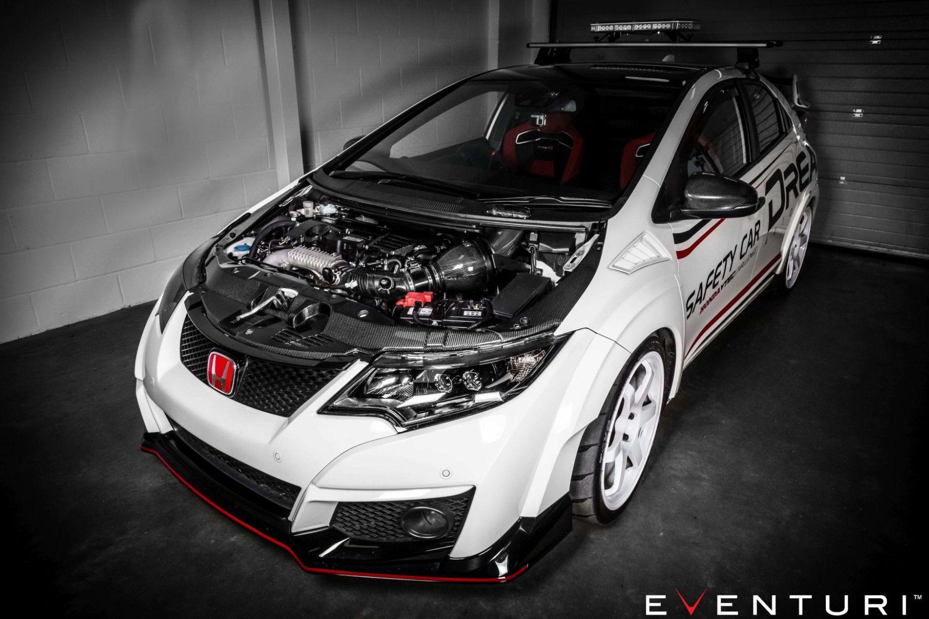 Eventuri carbon kevlar intake for Honda Civic FK2 Type R (11) 