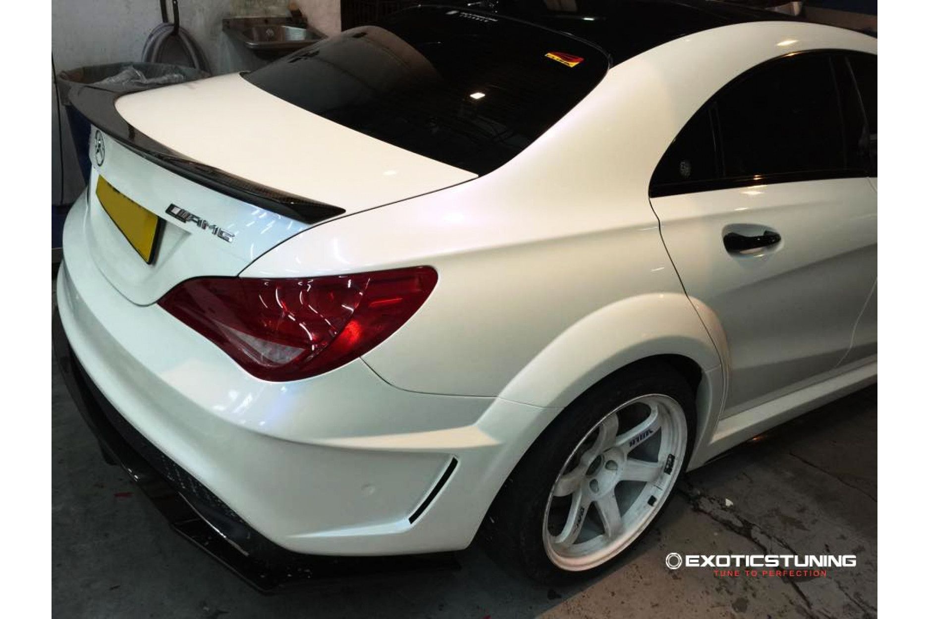 MTC carbon spoiler for Mercedes CLA 117 with AMG-Paket (3) 