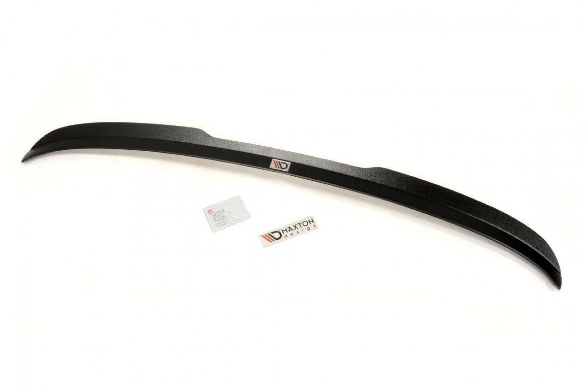 Maxton Design ABS Spoiler Aufsatz für Ford Focus Mk2 ST|RS Facelift schwarz hochglanz (2) 