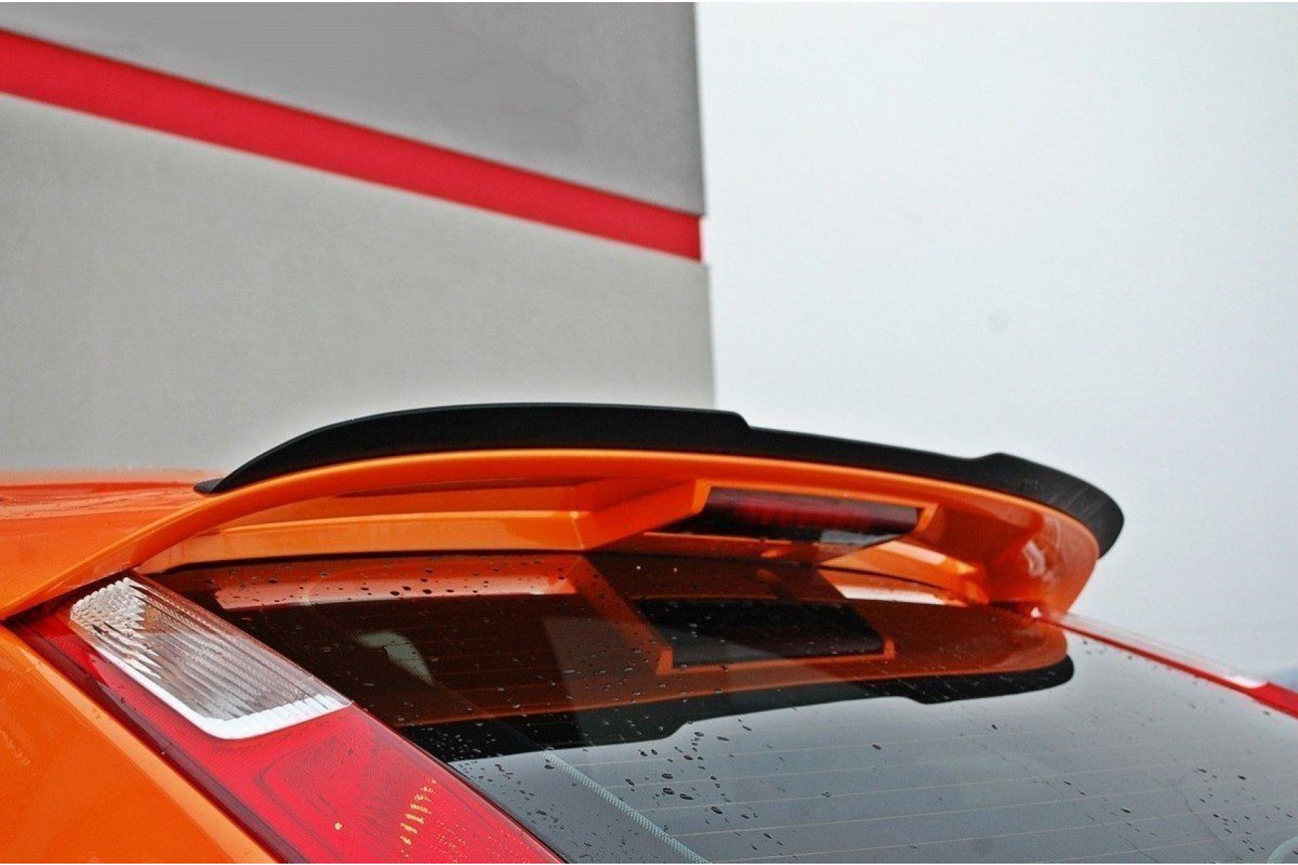Maxton Design ABS Spoiler Aufsatz für Ford Focus Mk2 ST|RS Facelift schwarz hochglanz (3) 