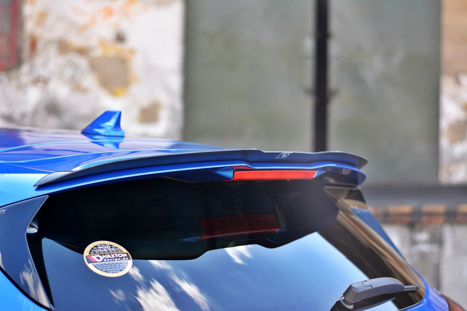 Maxton Design ABS Spoiler Aufsatz für Ford Focus MK4 ST|RS schwarz hochglanz (4) 