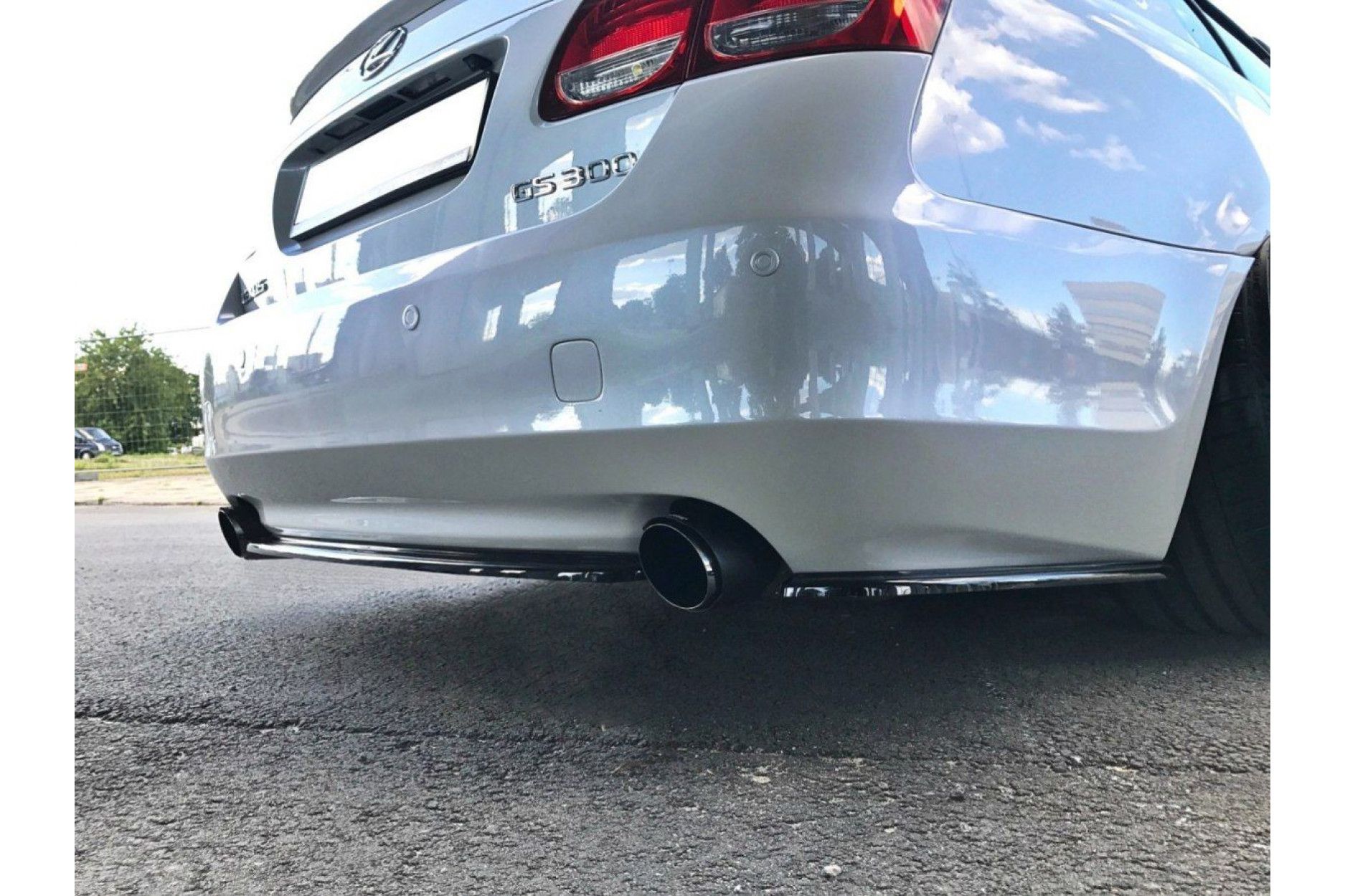 Maxton Design ABS Diffusor für Lexus GS MK3 schwarz hochglanz