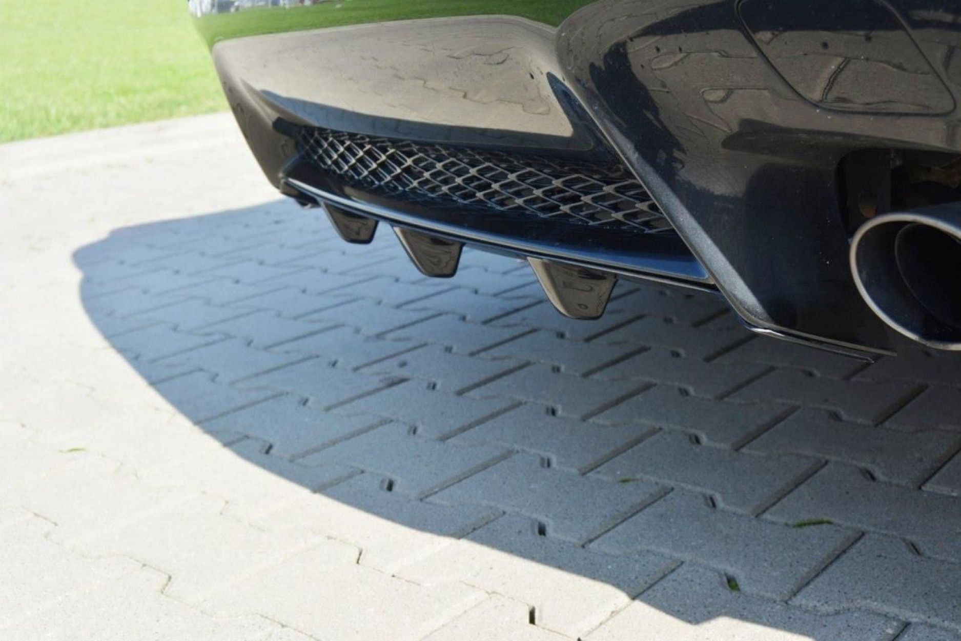 Maxton Design ABS Diffusor für Lexus RC F schwarz hochglanz (3) 