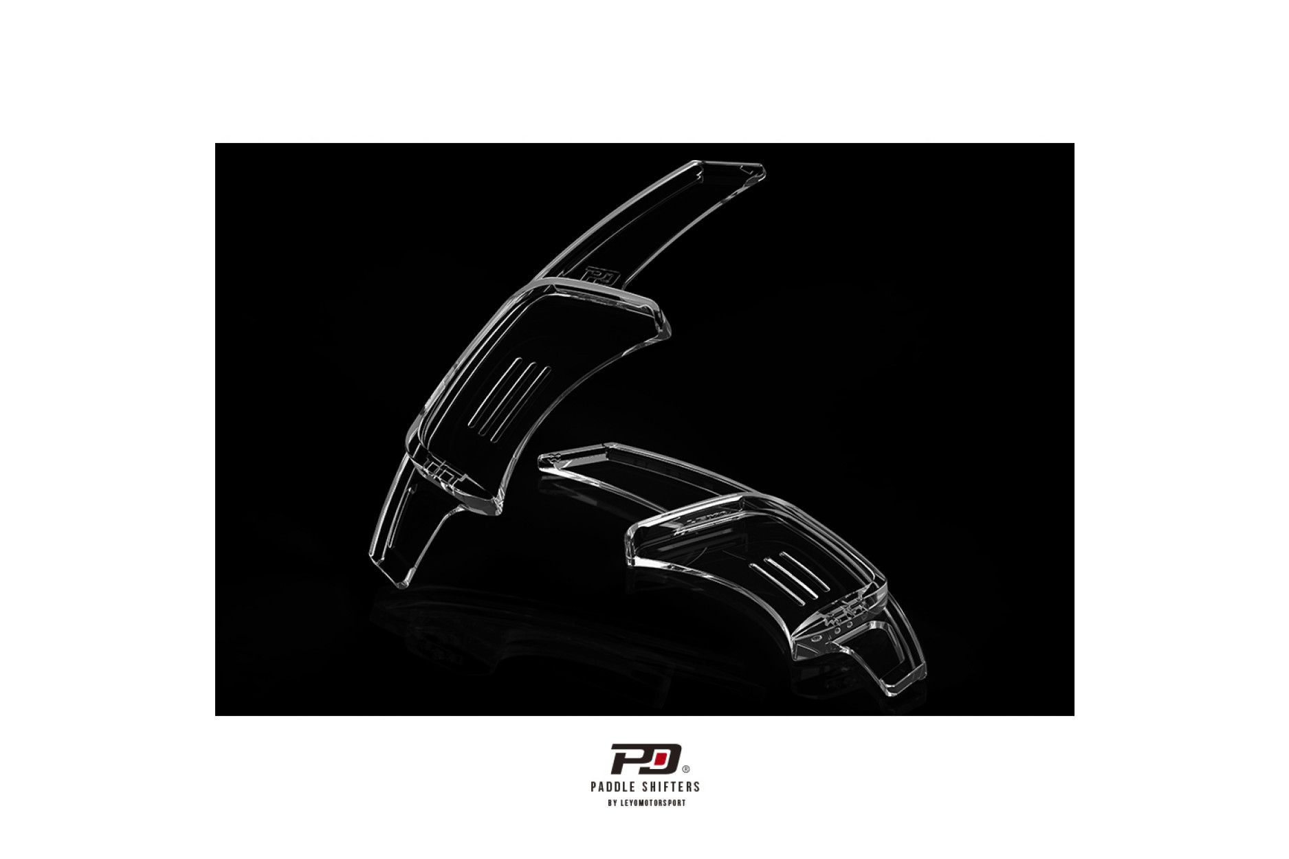 Leyo transparente Schaltwippen für VW MK7 Golf Polo 7 GTI/R (5) 