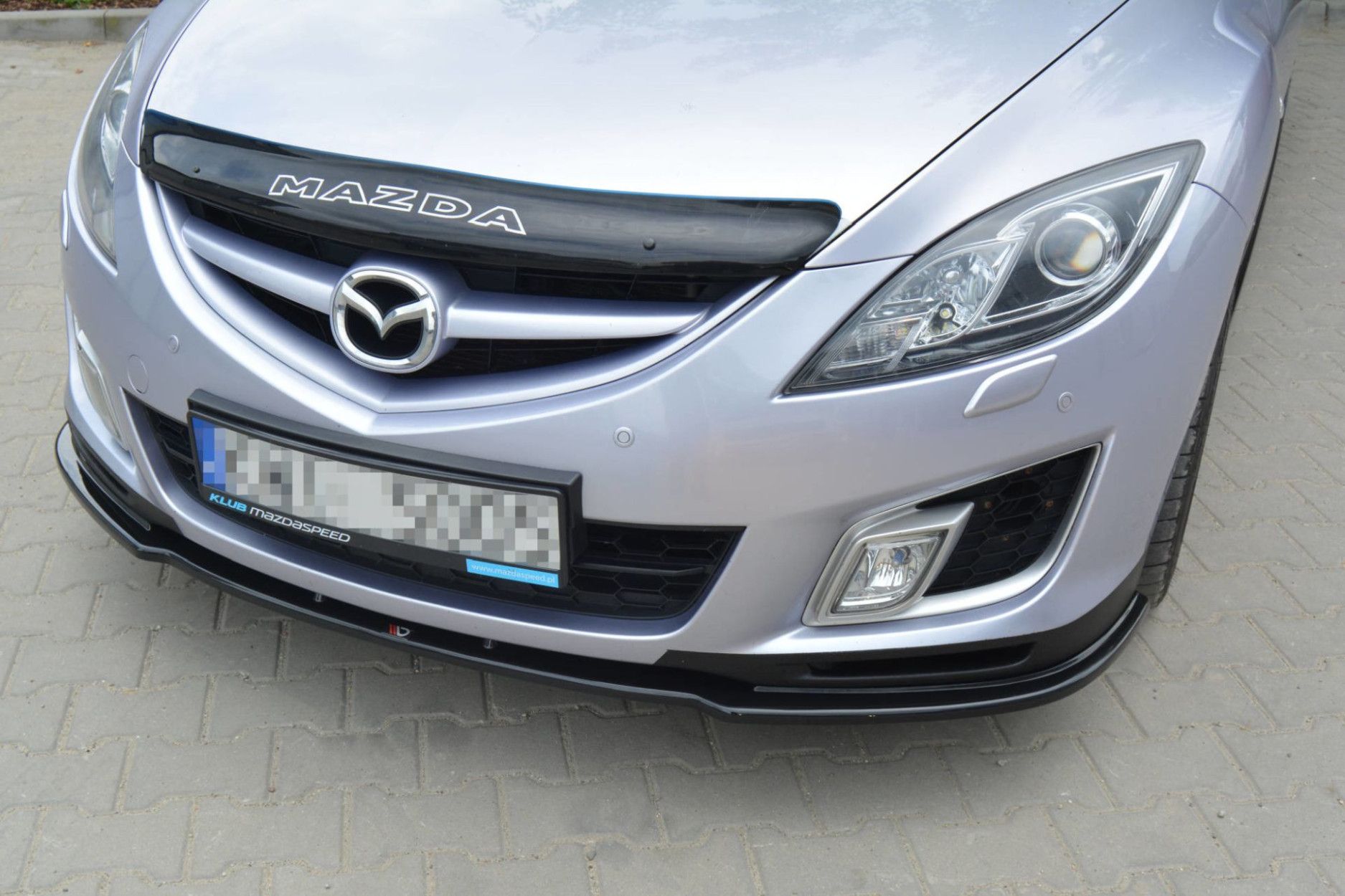 Maxton Design ABS Frontlippe für Mazda Mazda 6 GH MK3 MPS Vorfacelift  schwarz matt - buy online at CFD