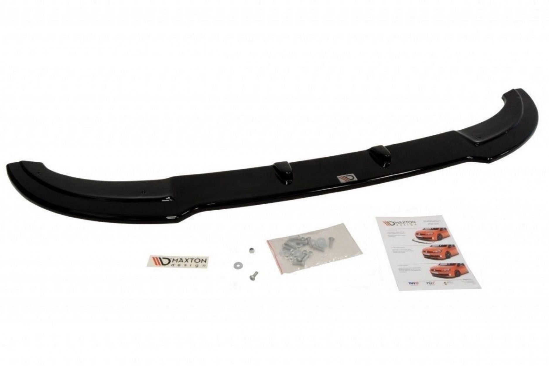 Maxton Design ABS Frontlippe für Mini Cooper schwarz hochglanz (4) 