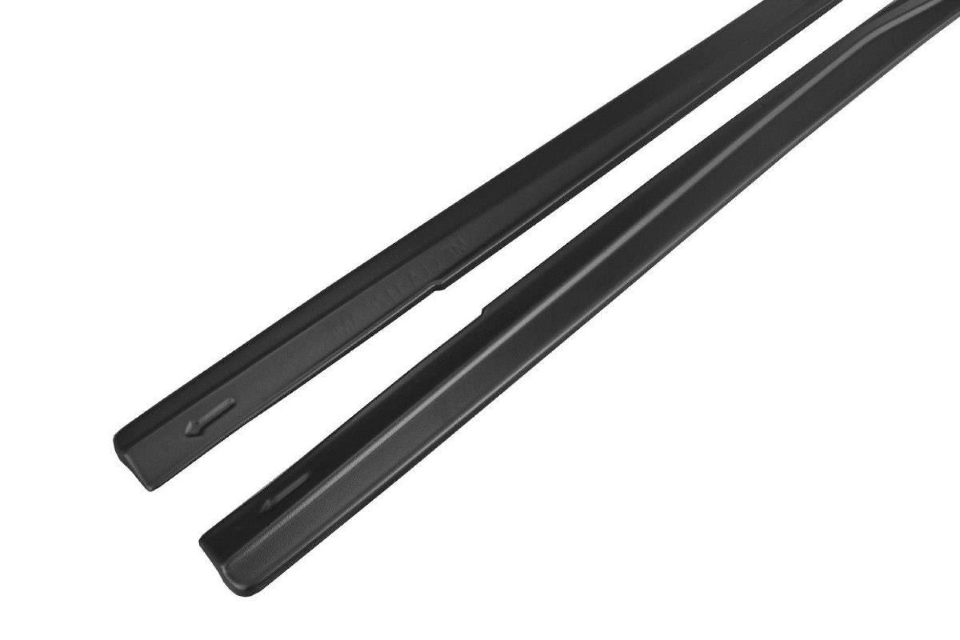 Maxton Design ABS Seitenschweller für Mercedes Benz CLA-Klasse C117 AMG AMG Paket Facelift schwarz hochglanz (5) 
